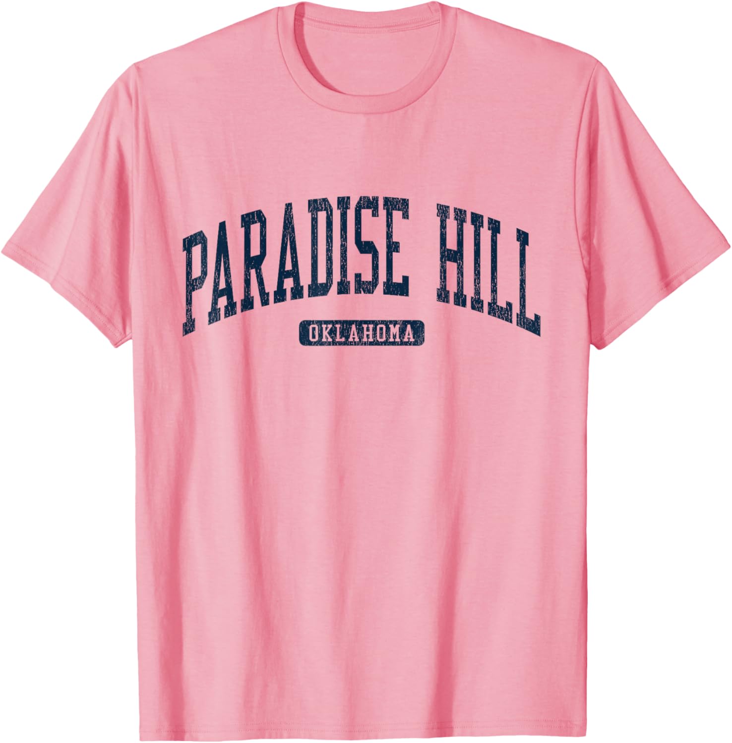 Paradise Hill College University Blue T-Shirt for Comfortable Style - 1
