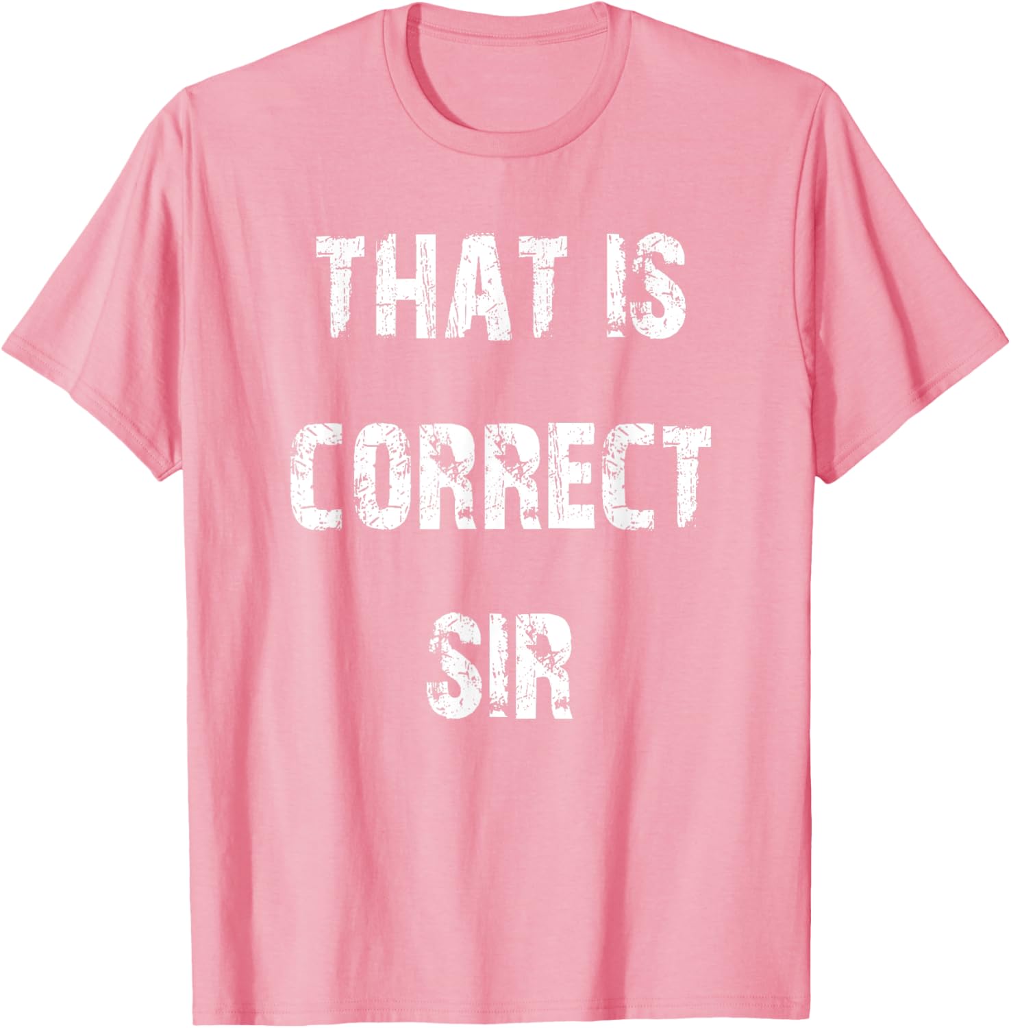 That Is Correct Sir T-Shirt for Men and Women - Fun Casual Apparel - 10