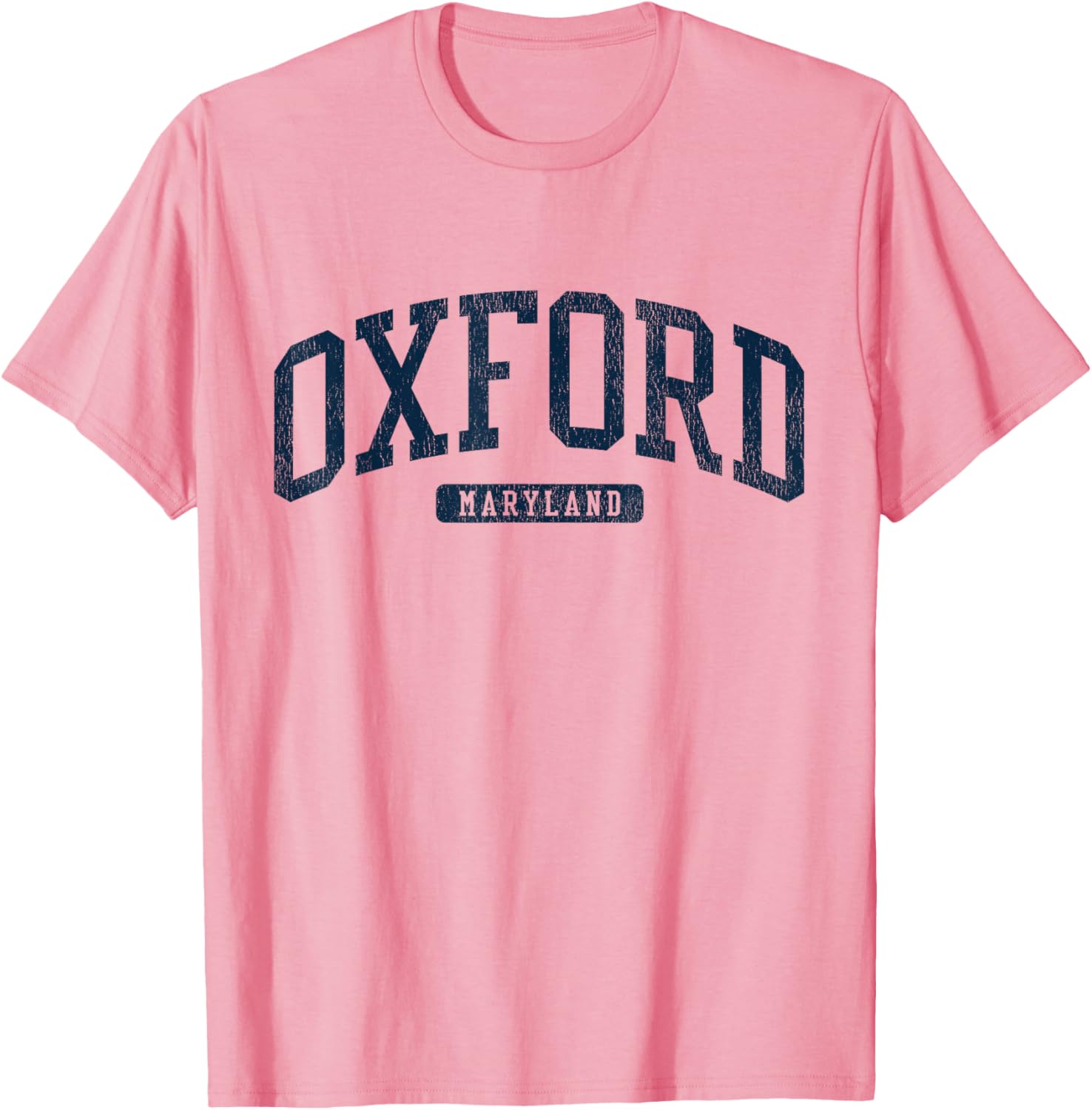 Oxford Maryland College Style Blue T-Shirt for Students and Alumni - 1