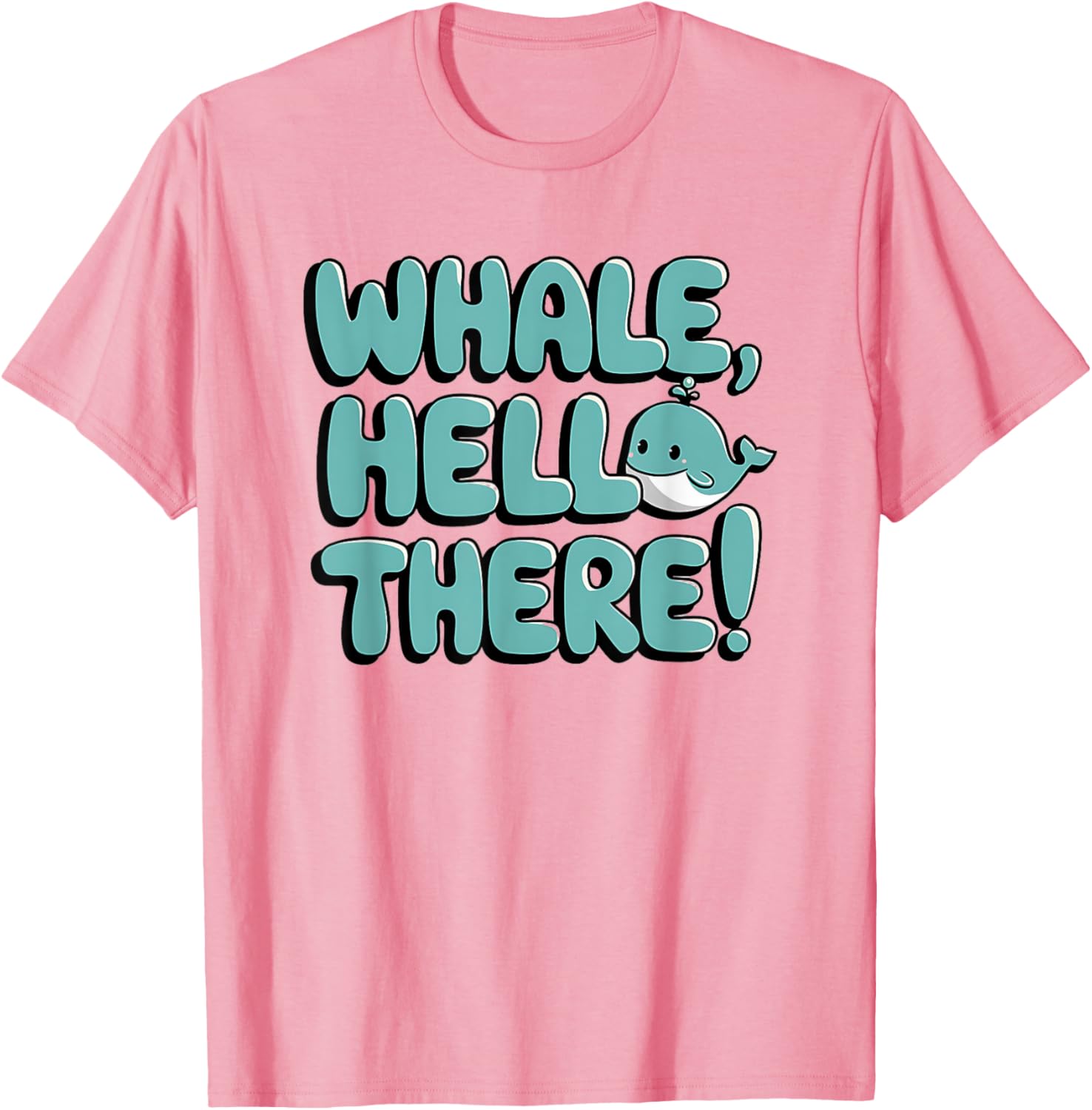 Whale Hello There Cute Ocean Pun T-Shirt for Animal Lovers - 10