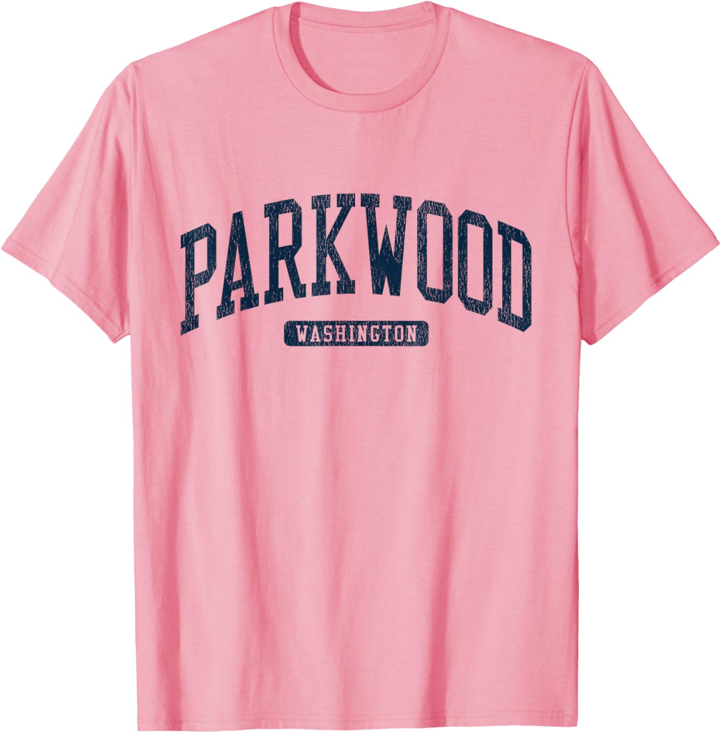 Parkwood College University Style Blue T-Shirt for Comfortable Casual Wear - 2