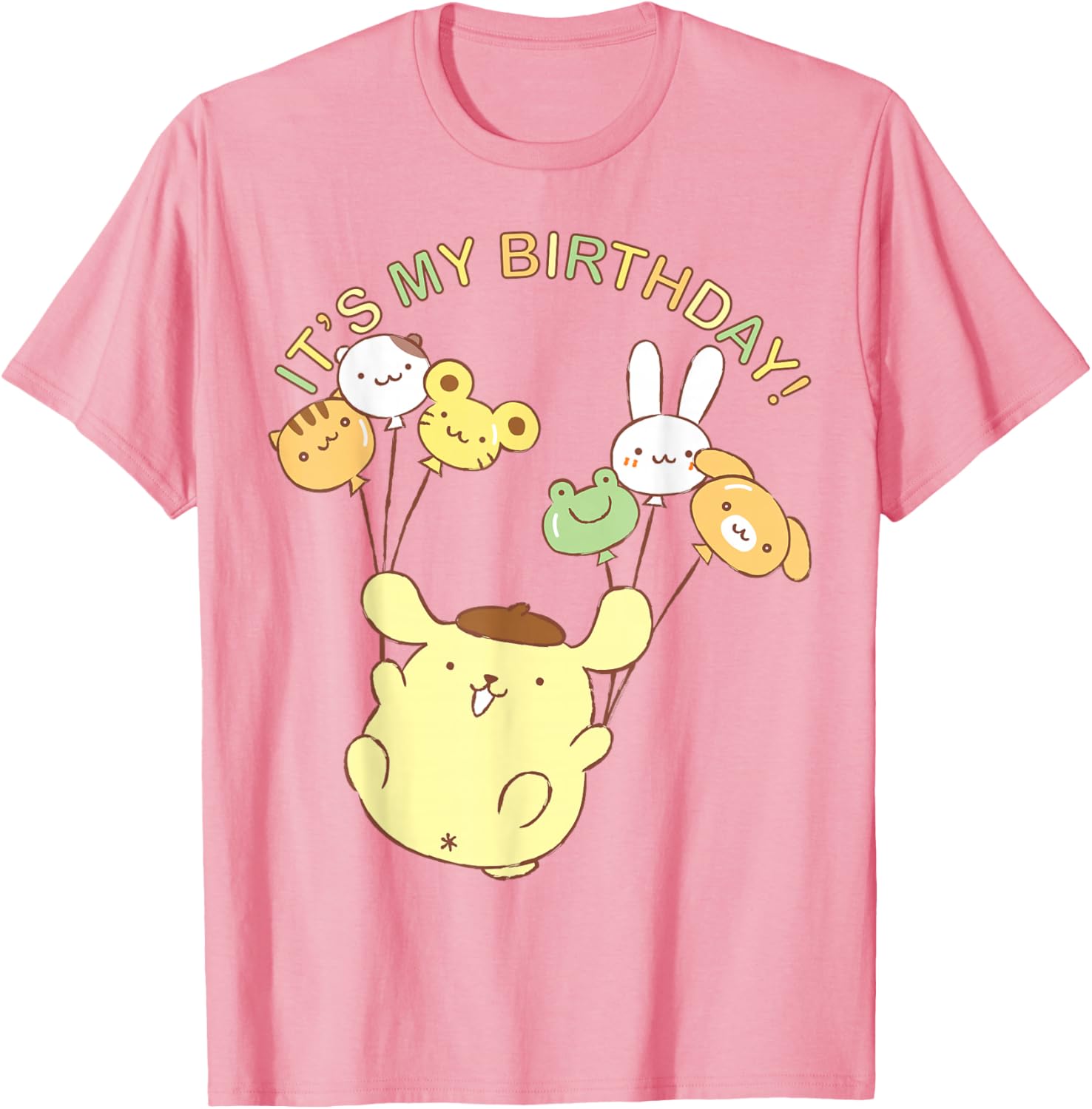 Pompompurin It's My Birthday T-Shirt Cute Design for Celebrations - 14