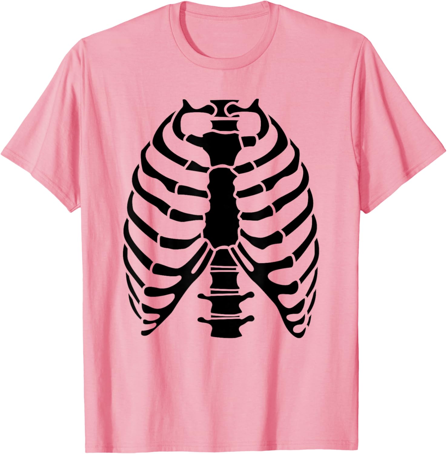Skeleton Rib Cage Halloween Costume T-Shirt for Fun Celebrations - 22