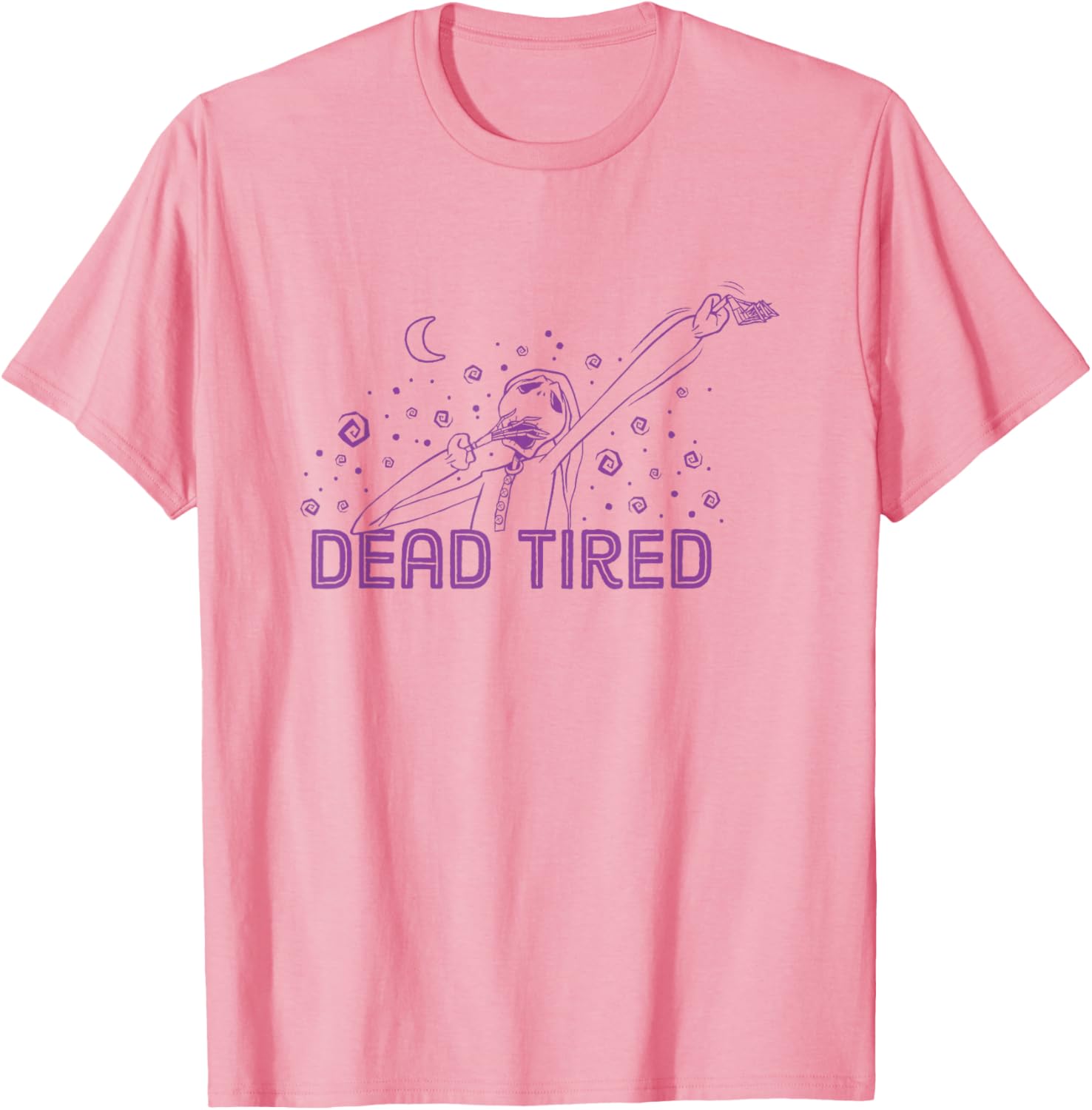 Disney Nightmare Before Christmas Dead Tired Jack T-Shirt for Fans - 1