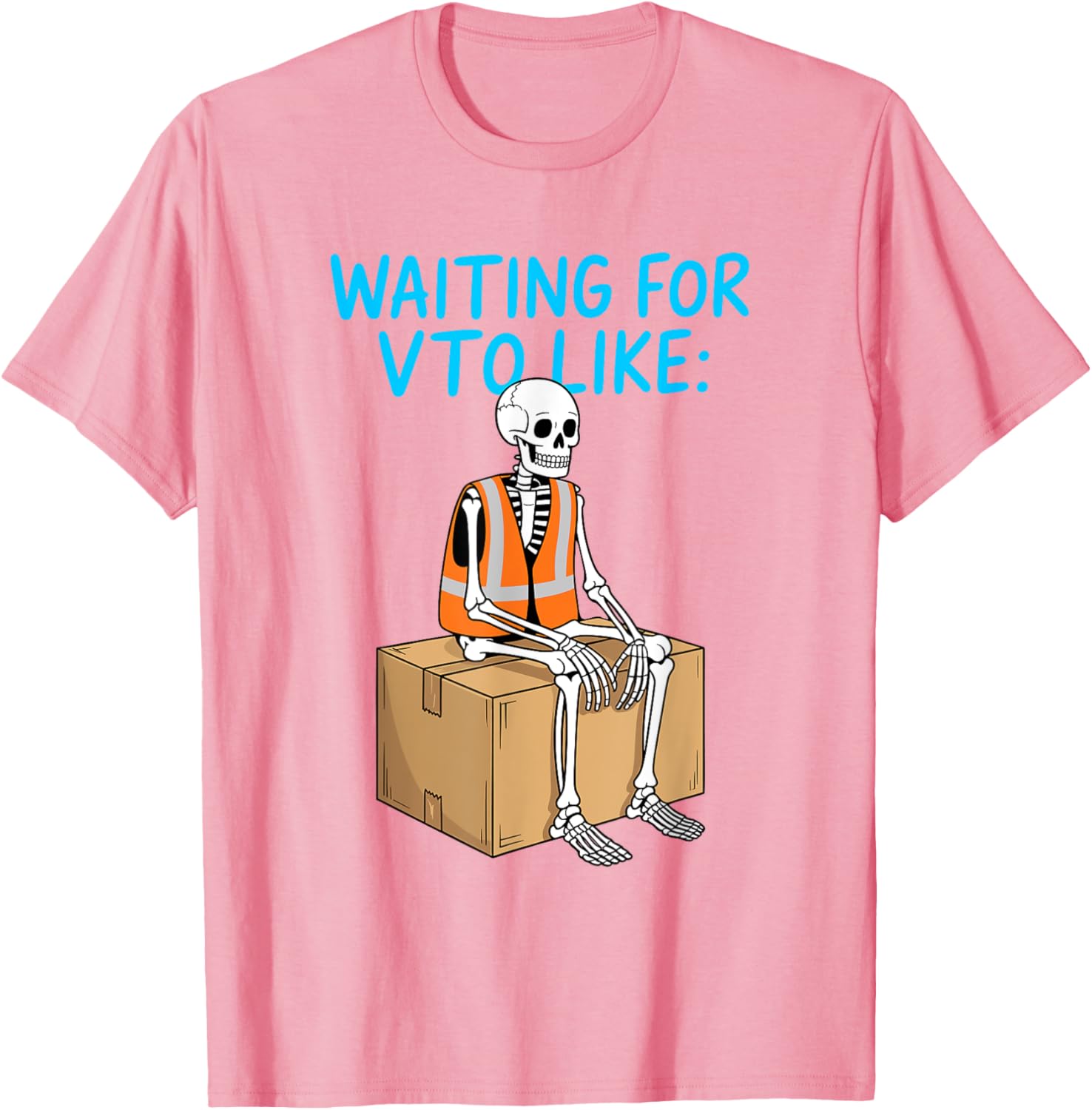 VTO Coworker Associate Skeleton T-Shirt for Fun Office Vibes - 20