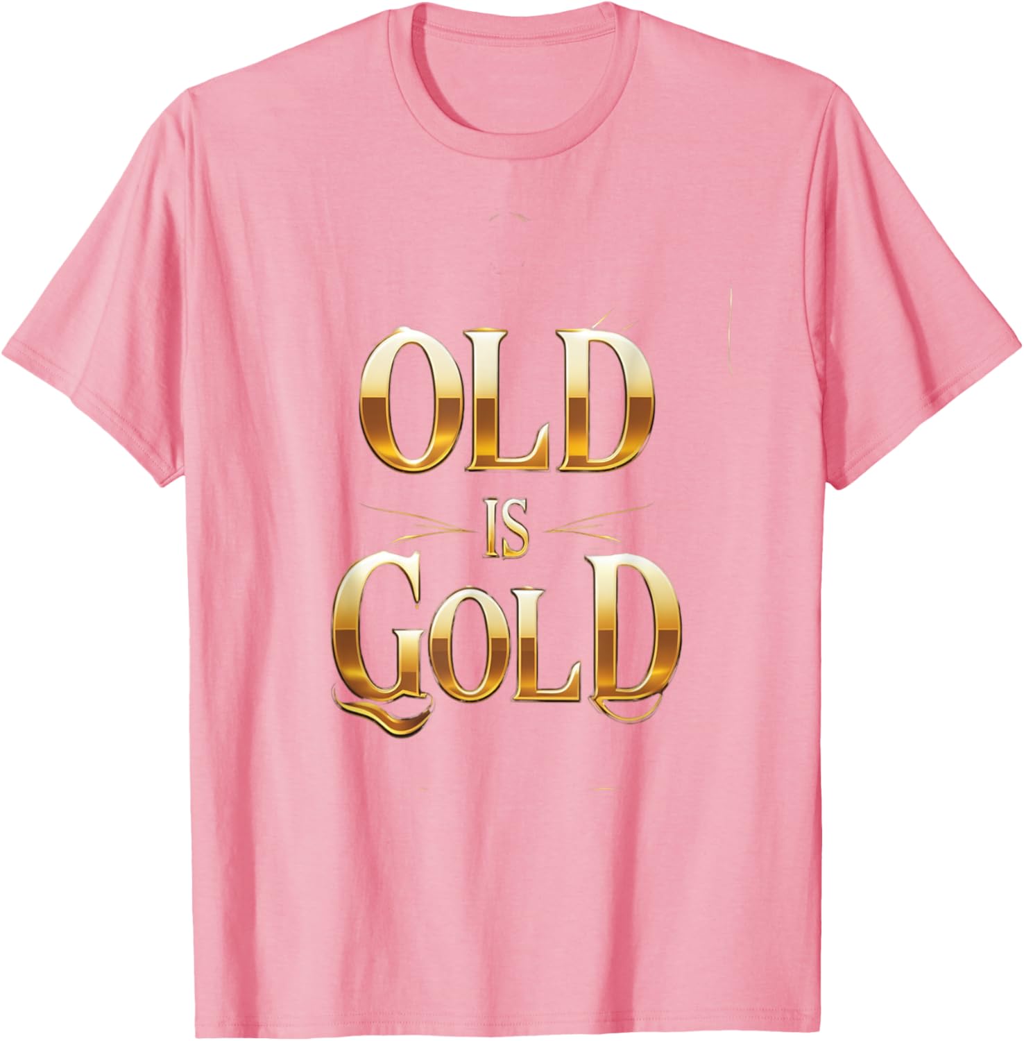 Vintage Vibes 2025 Novelty T-Shirt Old is Gold Classic Style - 7