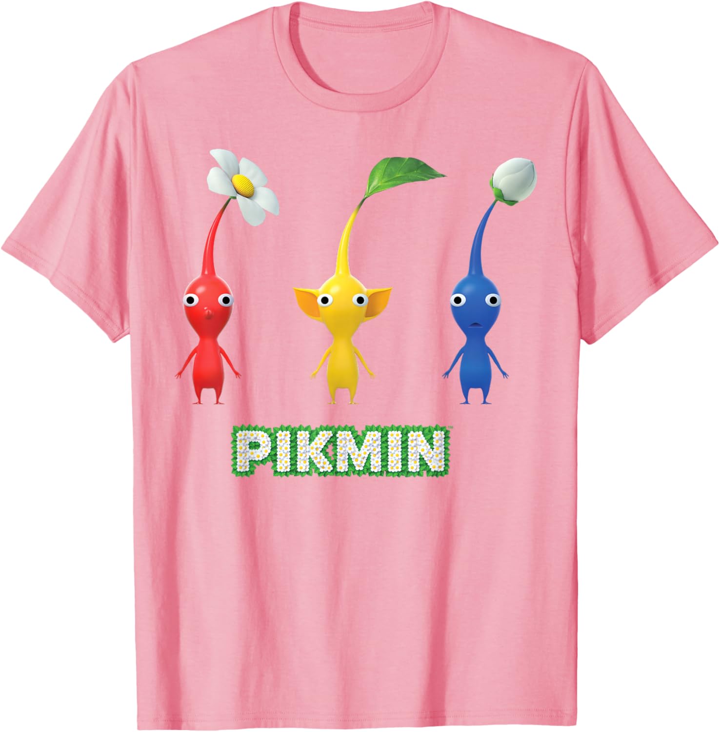 Nintendo Pikmin Trio T-Shirt for Fans of Fun and Adventure - 10