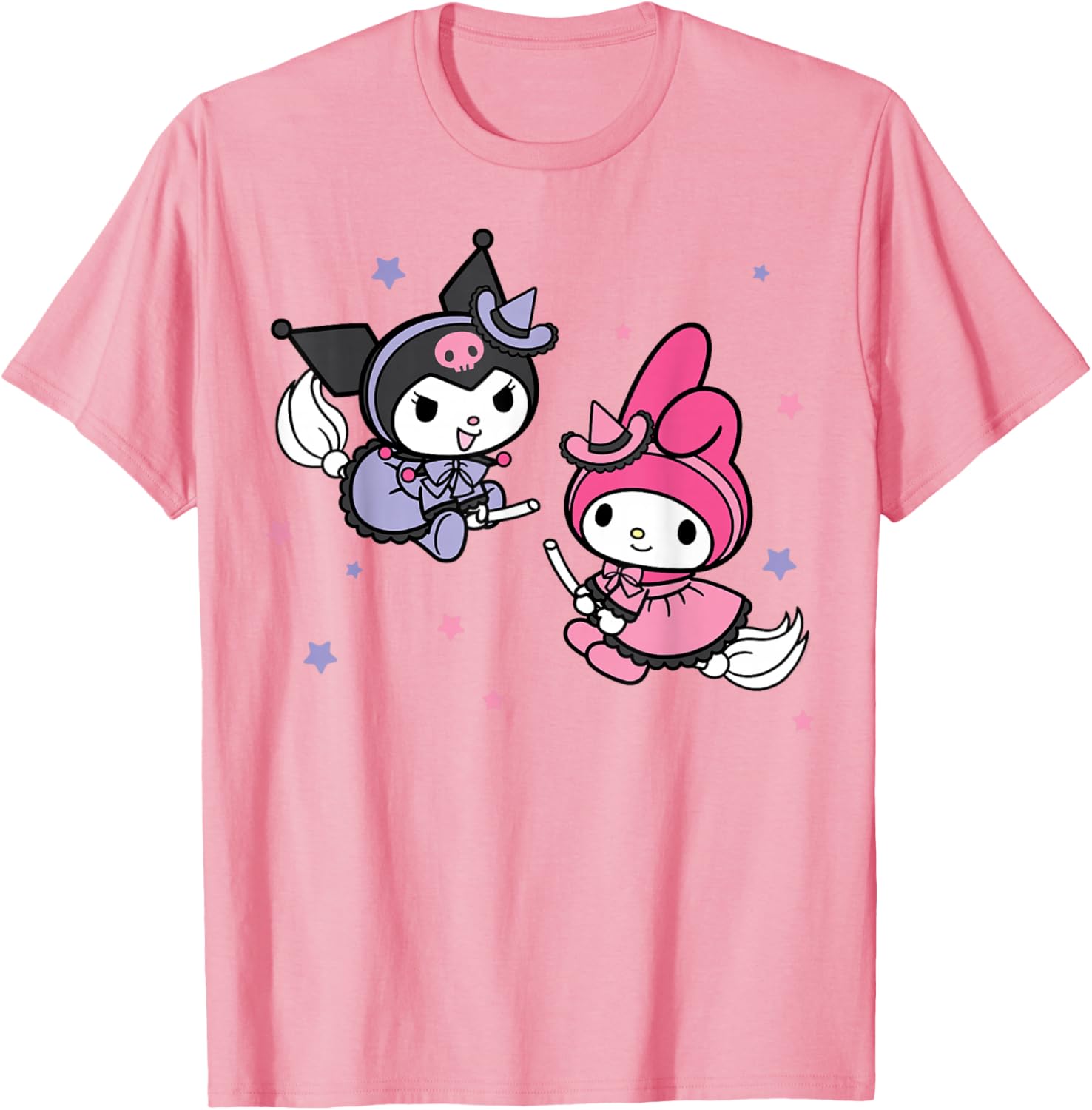 My Melody Kuromi Little Witches Halloween T-Shirt for Kids and Adults - 4