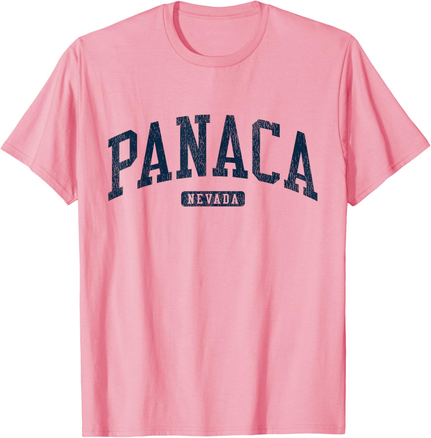 Panaca Nevada College University Blue T-Shirt for Casual Style - 3