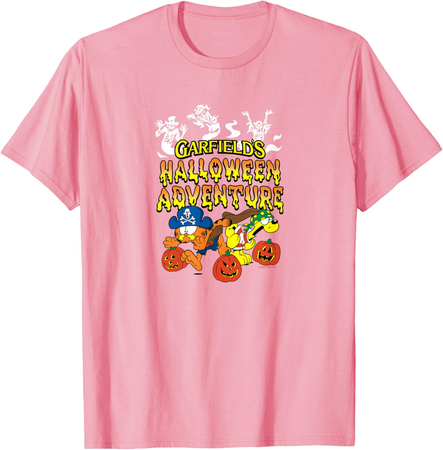 Garfield Halloween Adventure T-Shirt for Fun and Festive Style - 23