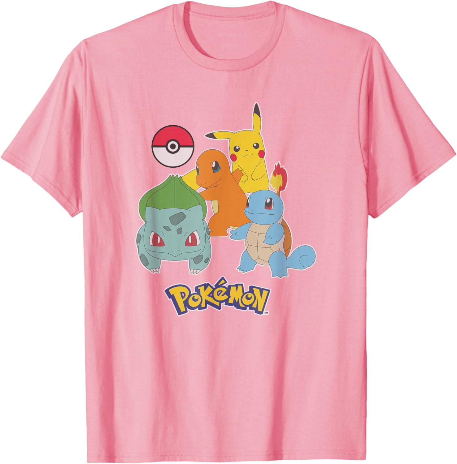 Pokemon First Generation Group Shot Logo T-Shirt for Fans and Collectors - 2