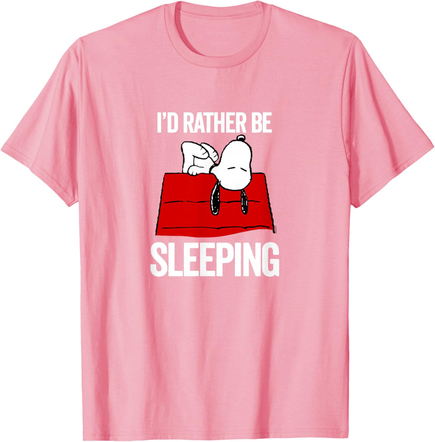 Peanuts Snoopy Still Sleeping T-Shirt Perfect for Relaxed Days - 1