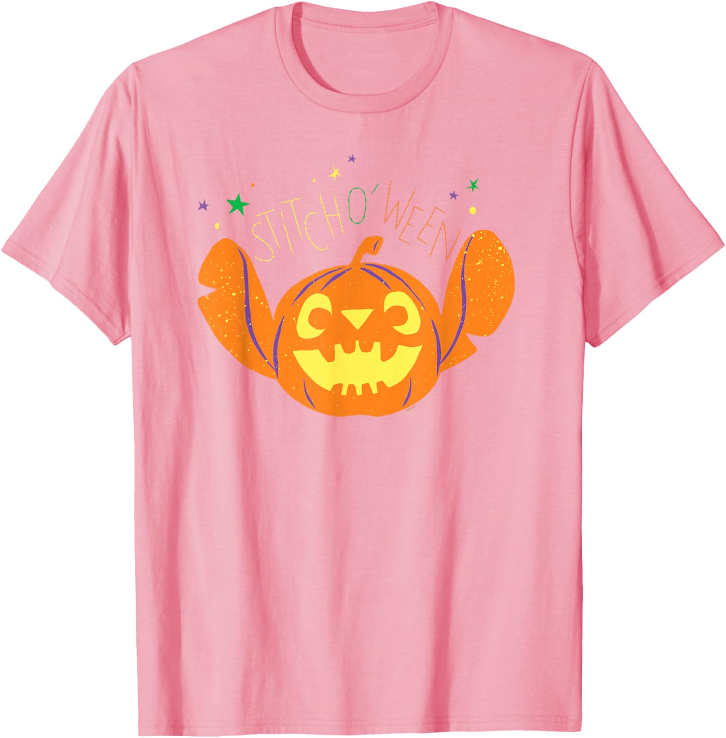 Lilo & Stitch Halloween T-Shirt Jack o' Lantern Design for Fun O'ween Celebrations - 7