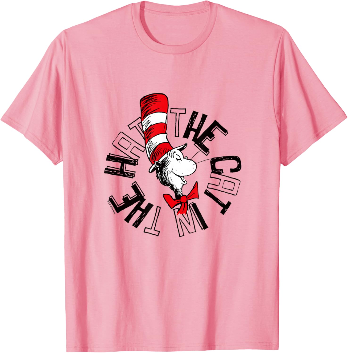 Official Cat in the Hat Circle Logo T-Shirt for Fun and Style - 11