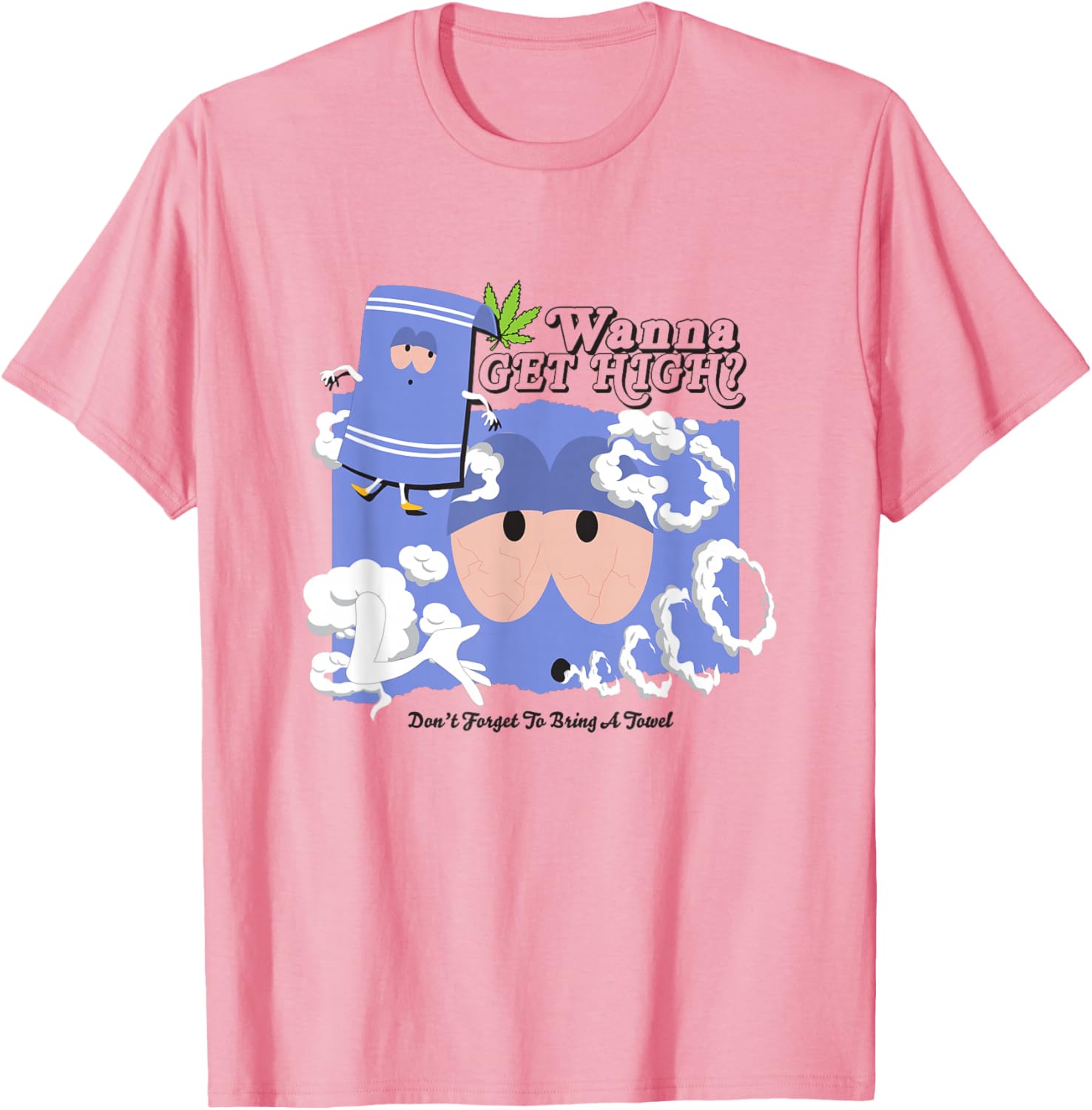 South Park Don't Forget to Bring a Towel High Towlie T-Shirt for Fans - 5