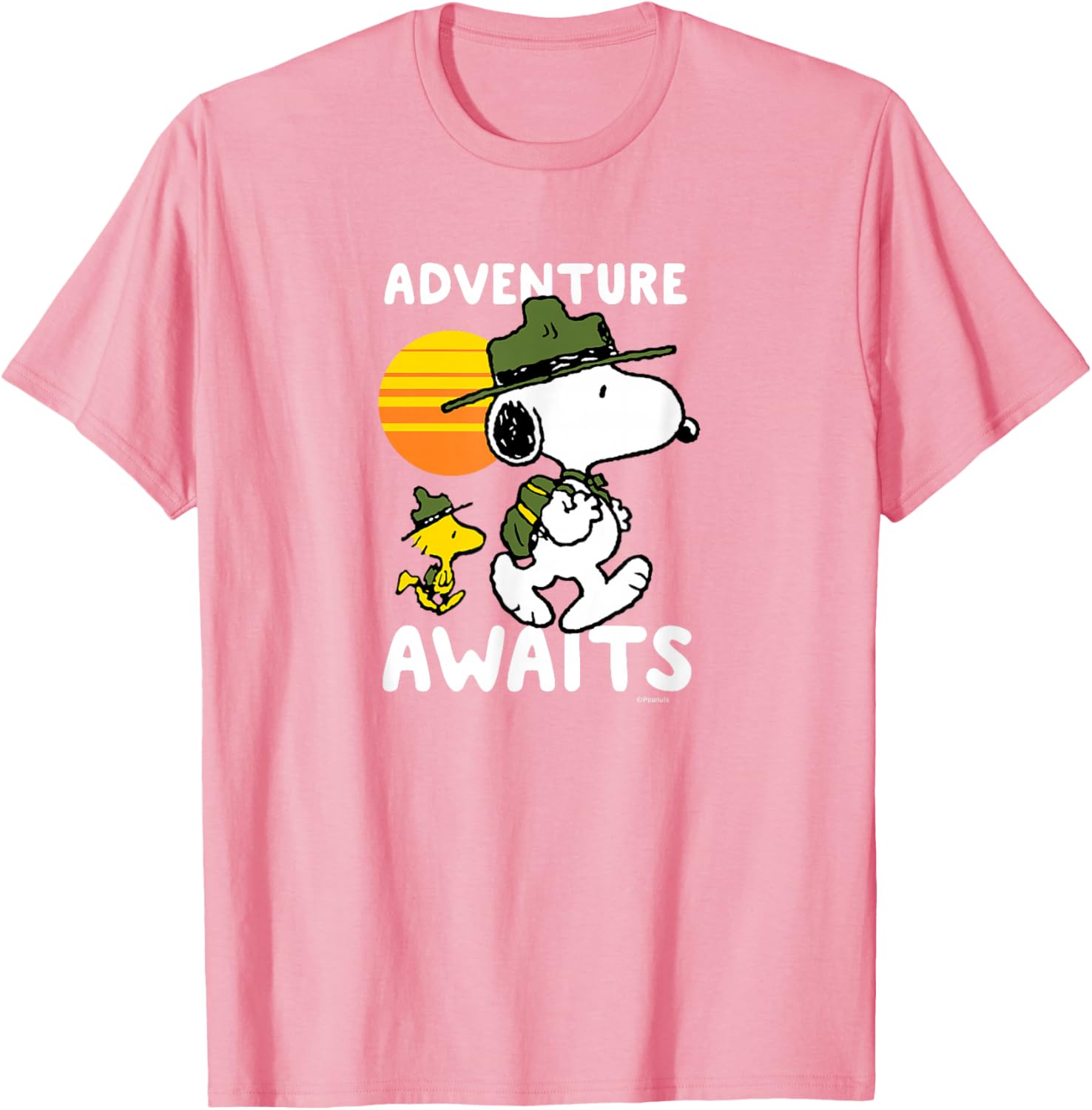 Peanuts Snoopy Adventure Awaits T-Shirt for Fun-Loving Fans - 11