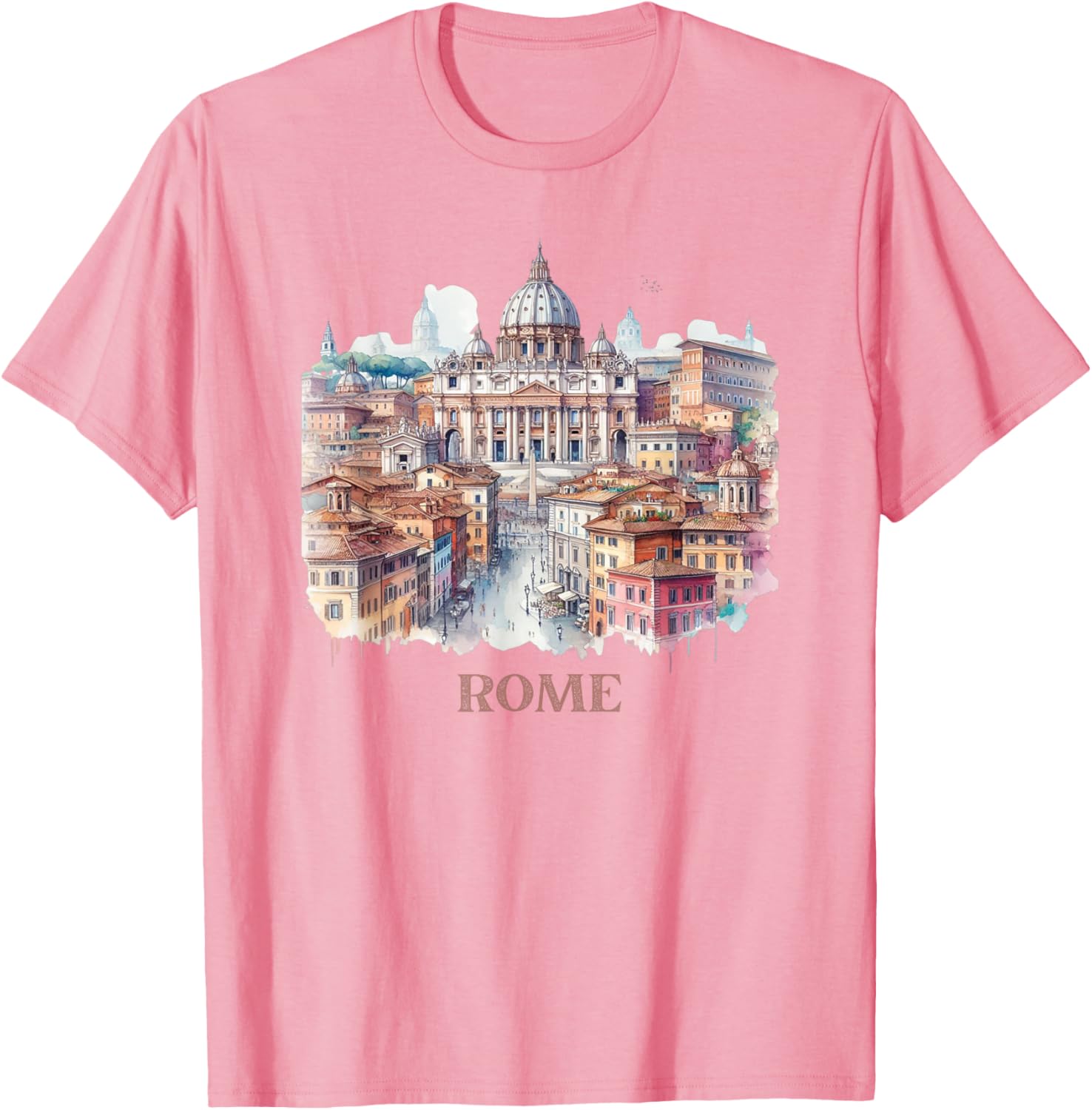 Retro Vintage Rome Italy Souvenir T-Shirt Perfect for Travelers and Tourists - 4