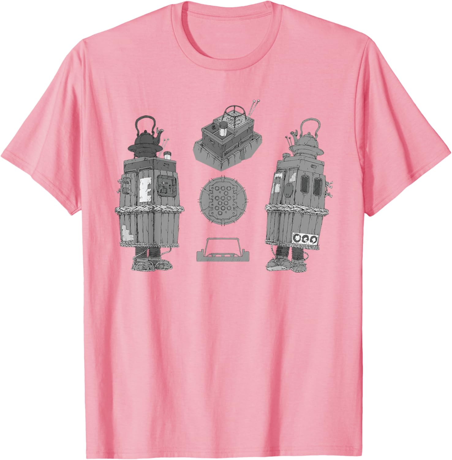 Star Wars Visions The Duel Tea House GNK Droid T-Shirt for Fans - 19