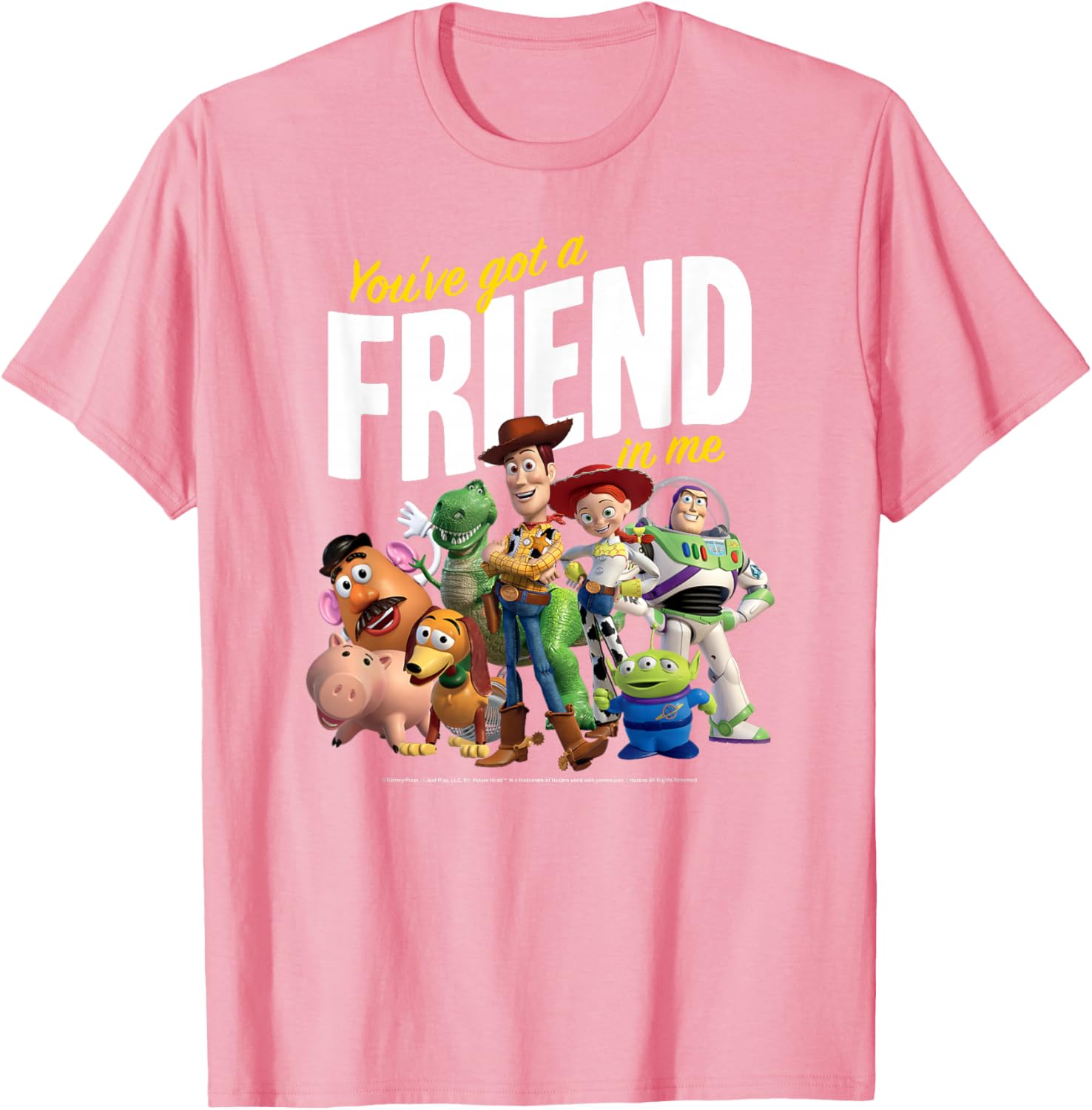 Toy Story You've Got a Friend In Me T-Shirt for Kids and Adults - 1