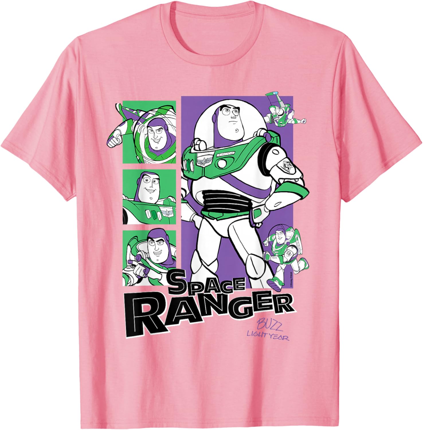 Toy Story Buzz Lightyear Signature T-Shirt for Kids and Adults - 18