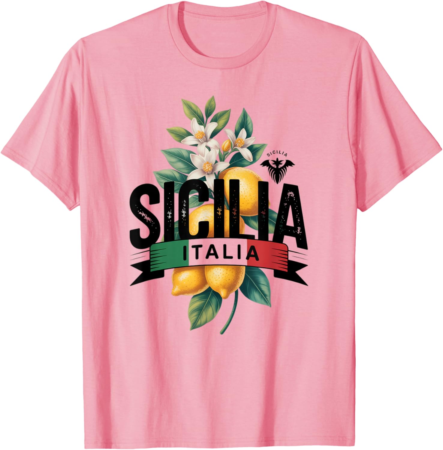 Sicilian Lemon Art T-Shirt for Italy Lovers - Perfect Sicily Souvenir - 6