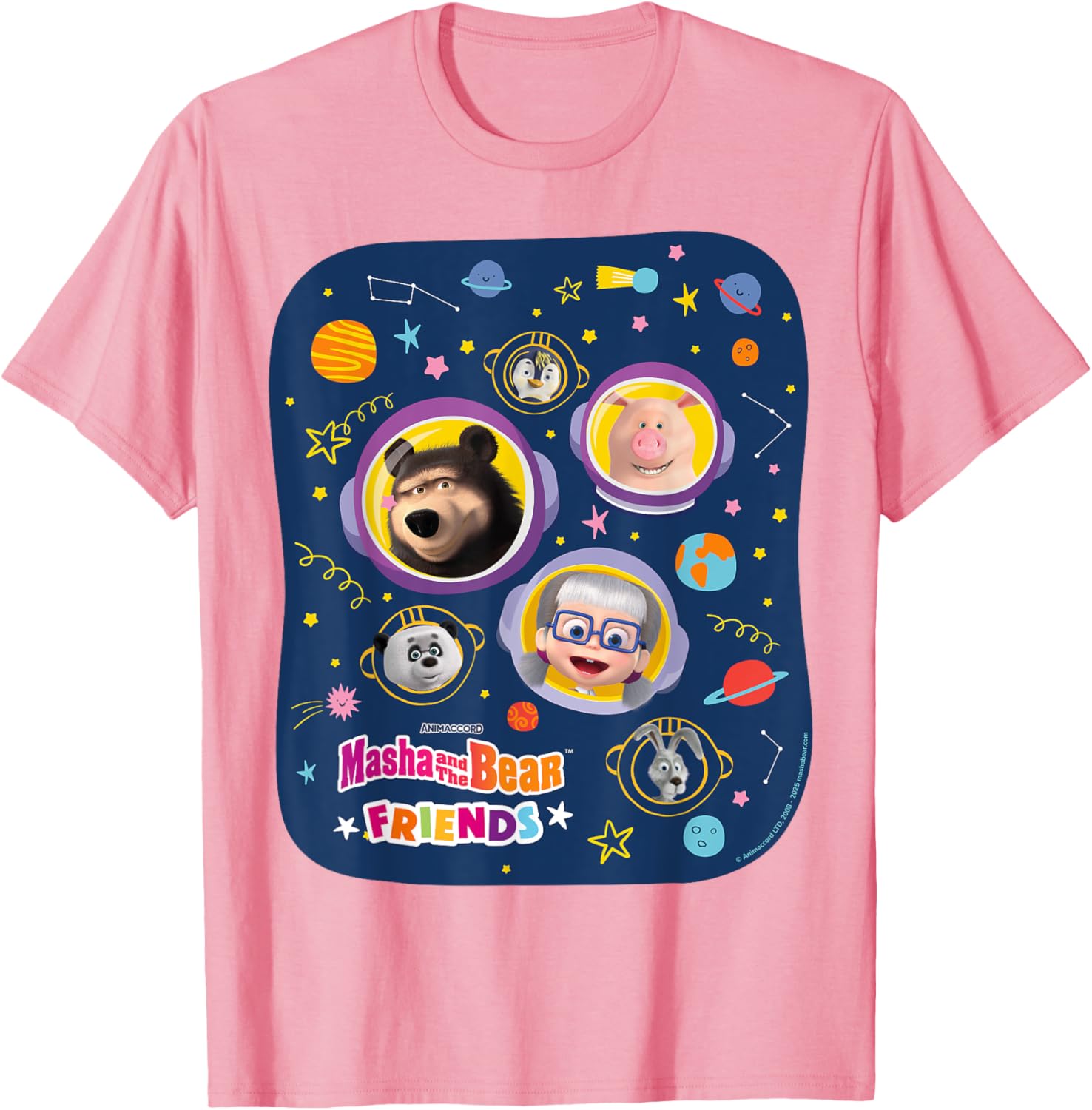 Space Friends T-Shirt for Fun and Adventure Lovers in Clothing and Apparel - 1