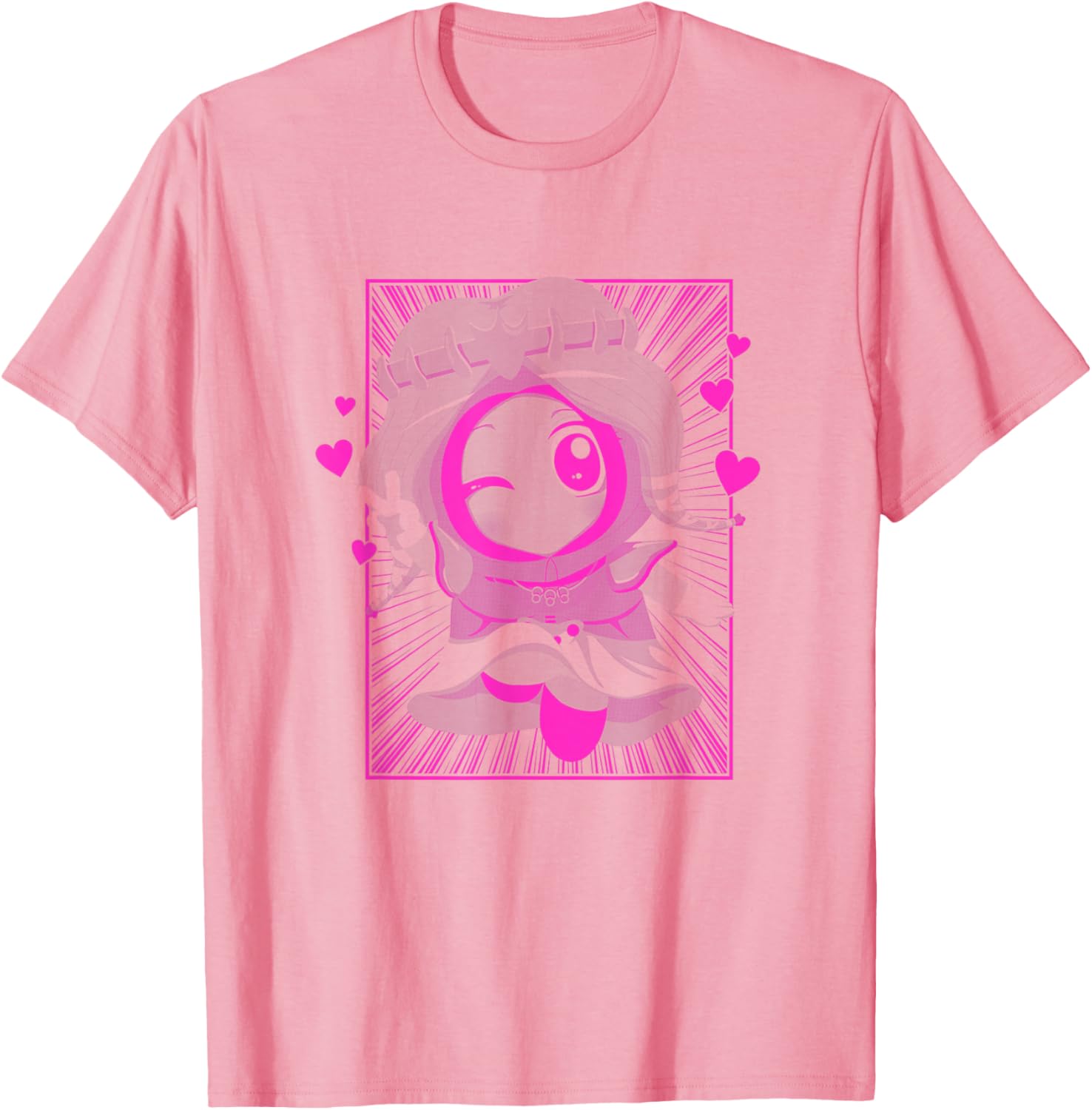 South Park Princess Kenny Neon Pink Anime T-Shirt for Fun Casual Wear - 3