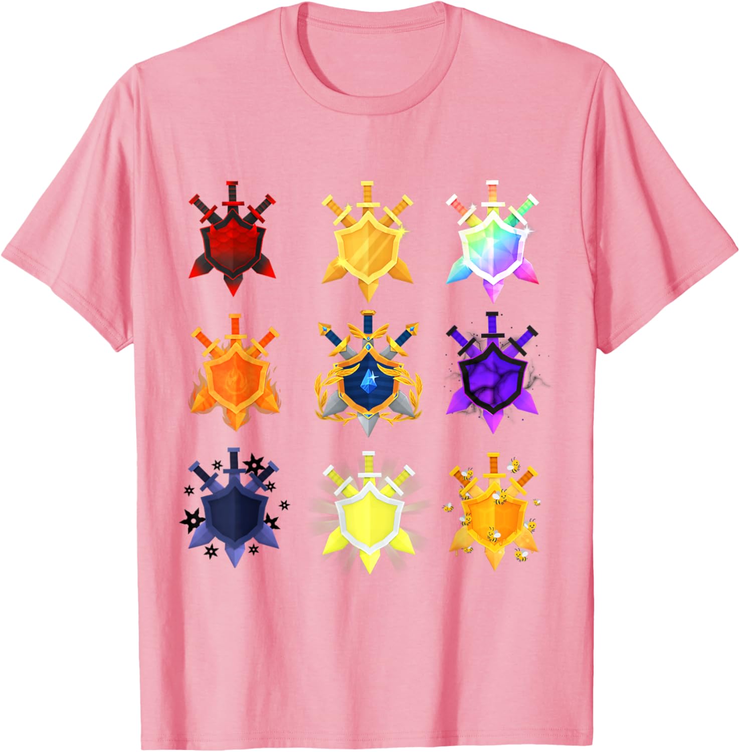 Treasure Quest Emblems T-Shirt for Adventure Lovers and Gamers - 1