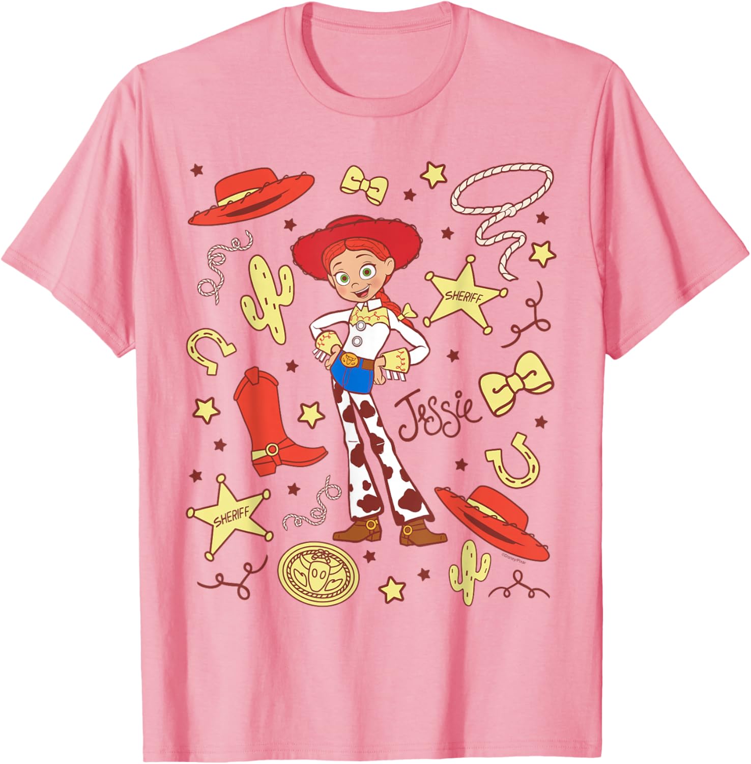 Toy Story Jessie Cowgirl Western Spirit T-Shirt for Kids and Adults - 18