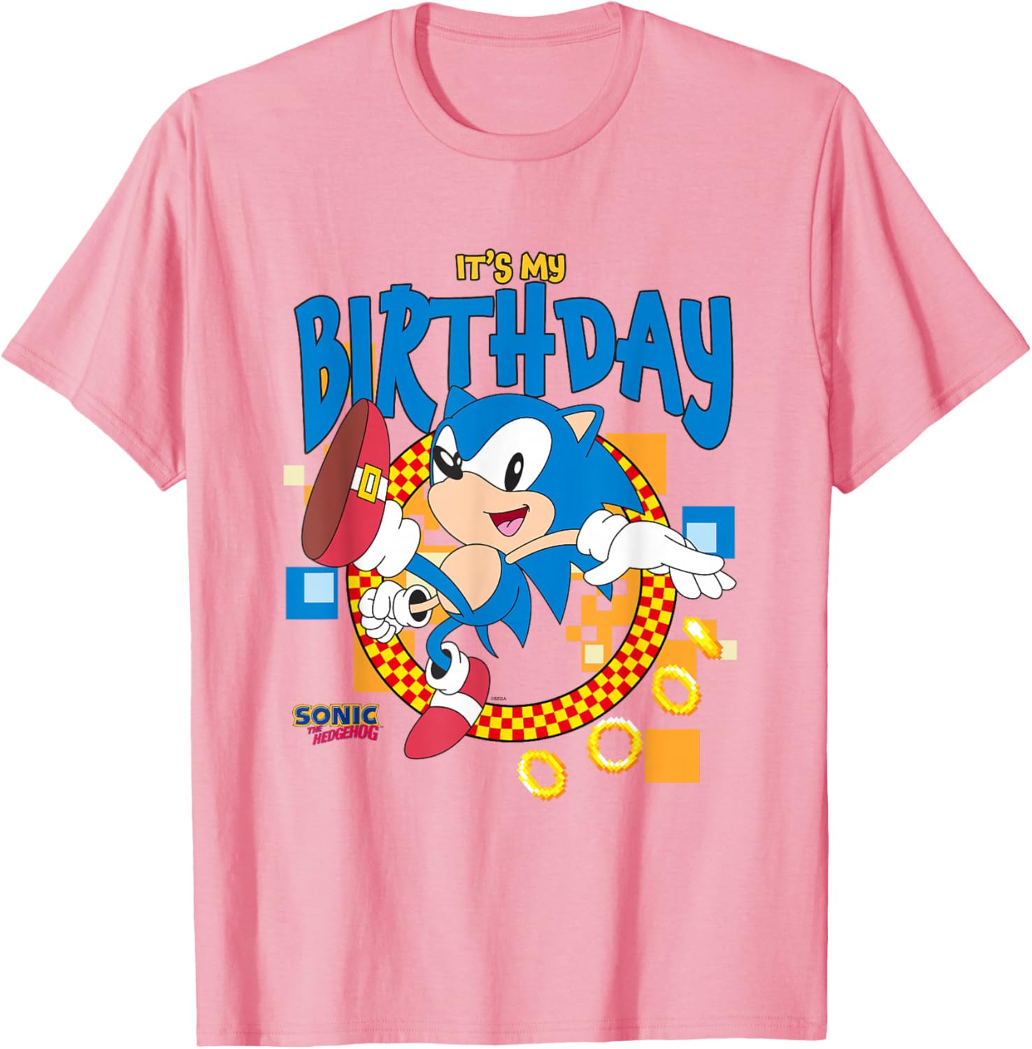 Sonic The Hedgehog Birthday T-Shirt for Fun Celebrations and Parties - 5