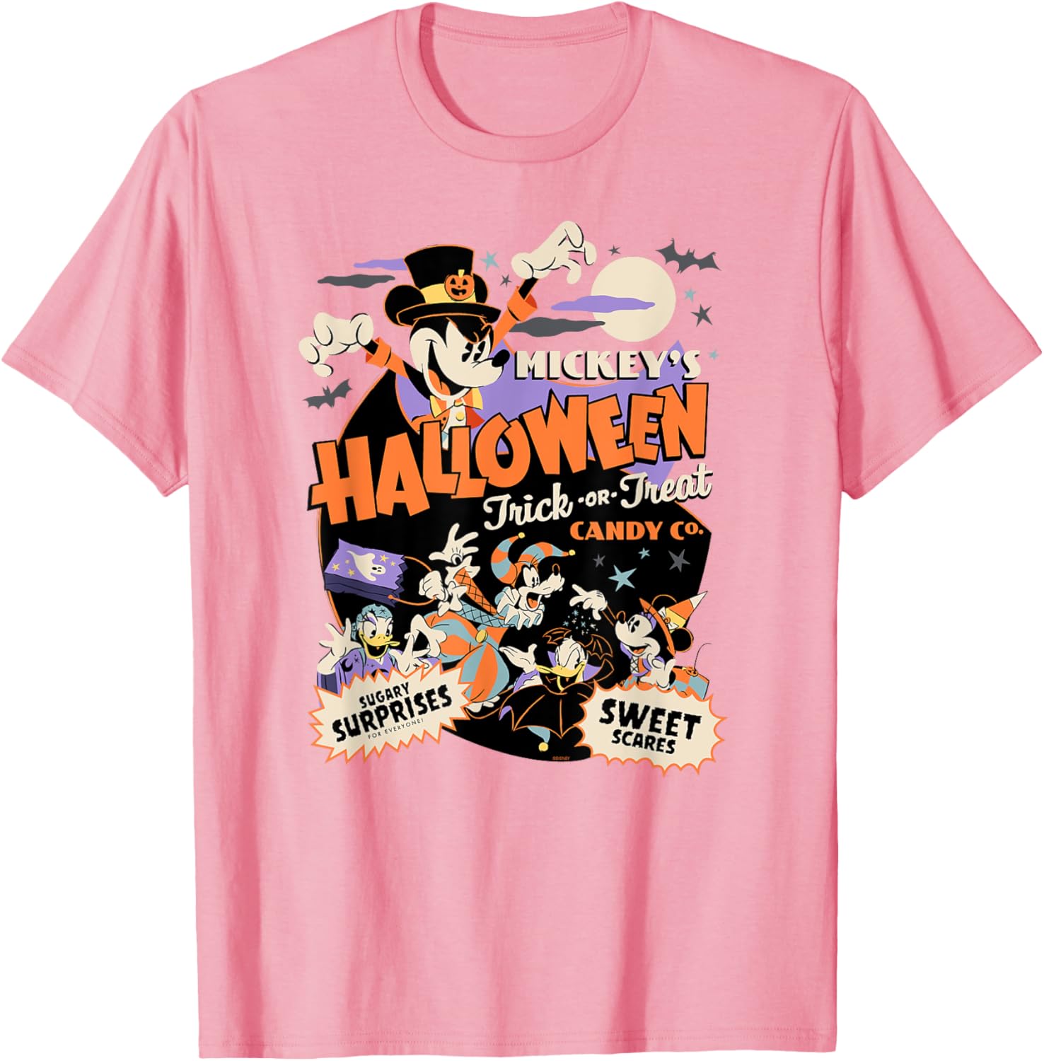 Disney Mickey Halloween Trick or Treat Candy Co T-Shirt for Kids - 11