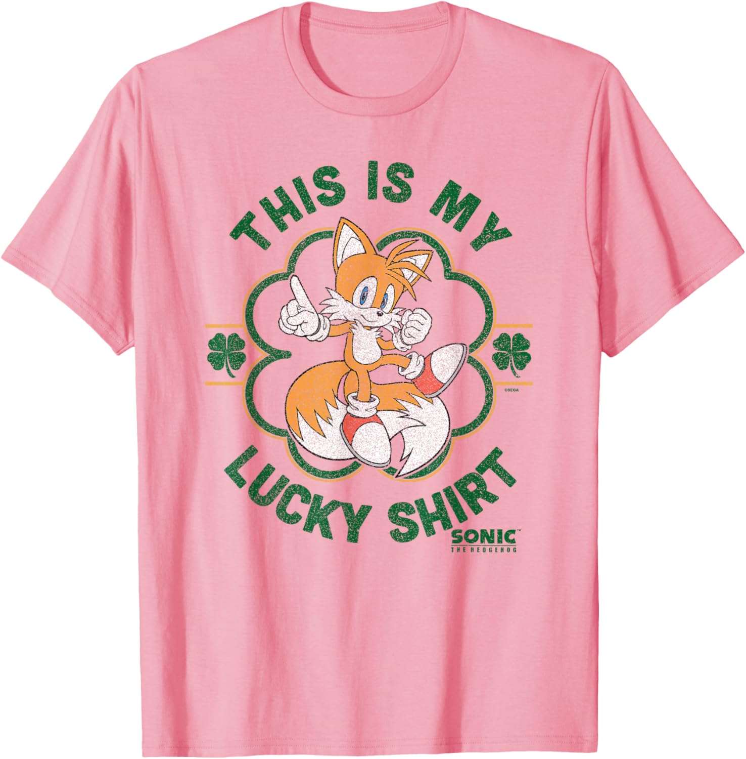 Sonic The Hedgehog St. Patrick's Day Lucky Shirt for Fun Celebrations - 2
