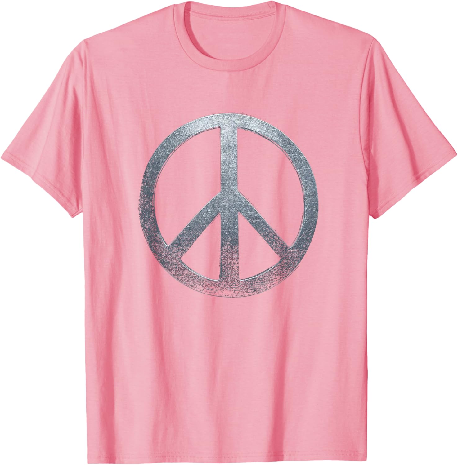 Weathered Stone Peace Sign T-Shirt for Comfortable, Stylish Everyday Wear - 23