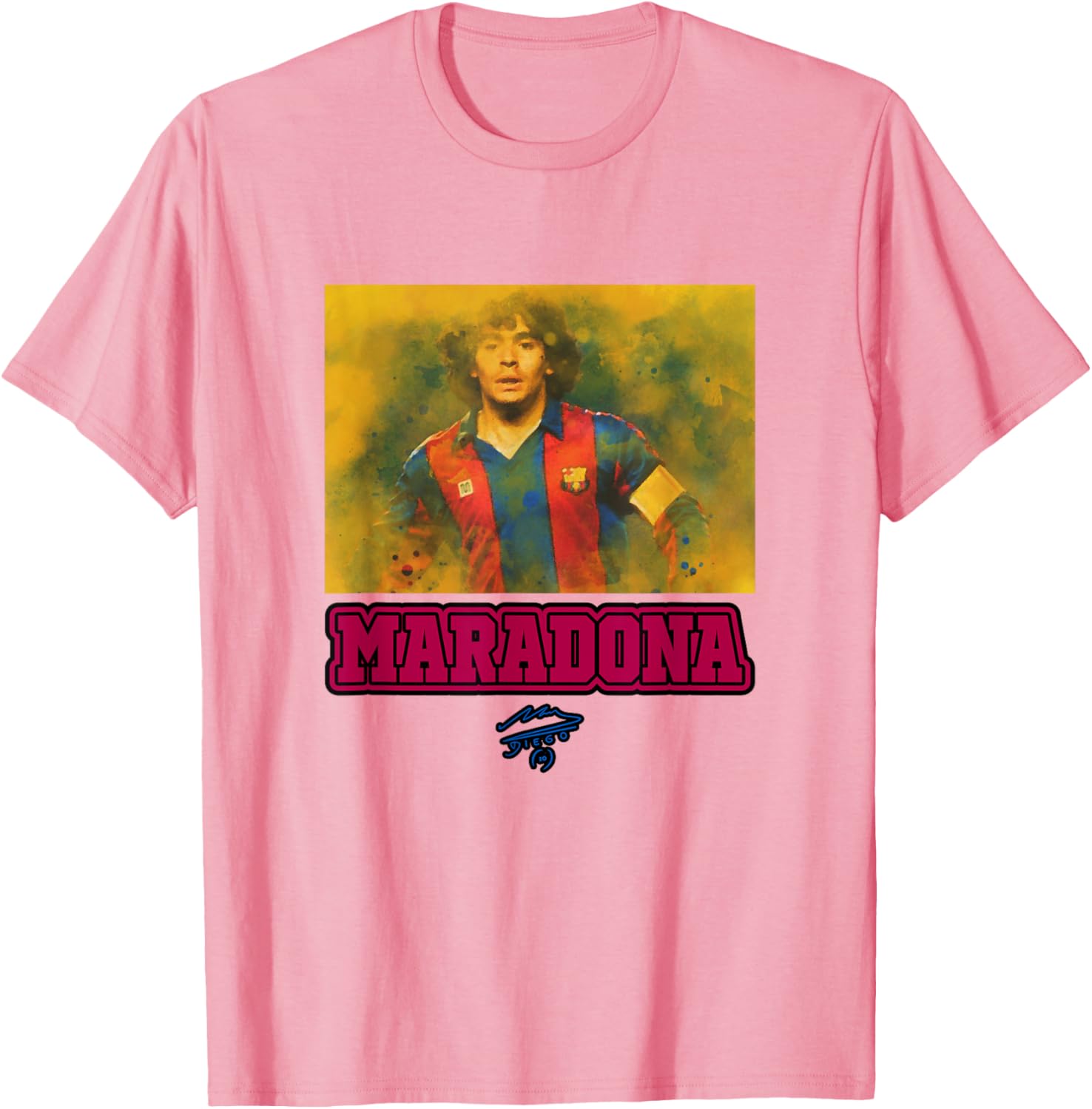 Stylish Maradona Barcelona T-Shirt for Football Fans and Casual Wear - 3