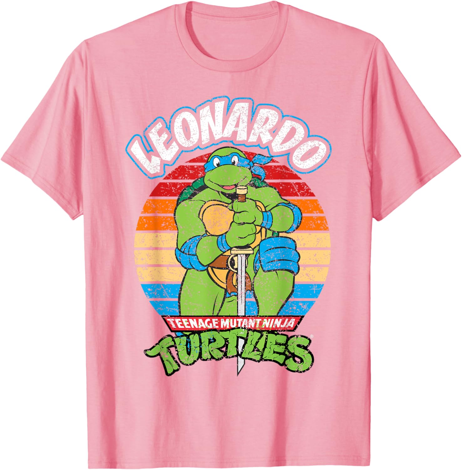 Teenage Mutant Ninja Turtles Leonardo Action T-Shirt for Fans - 11
