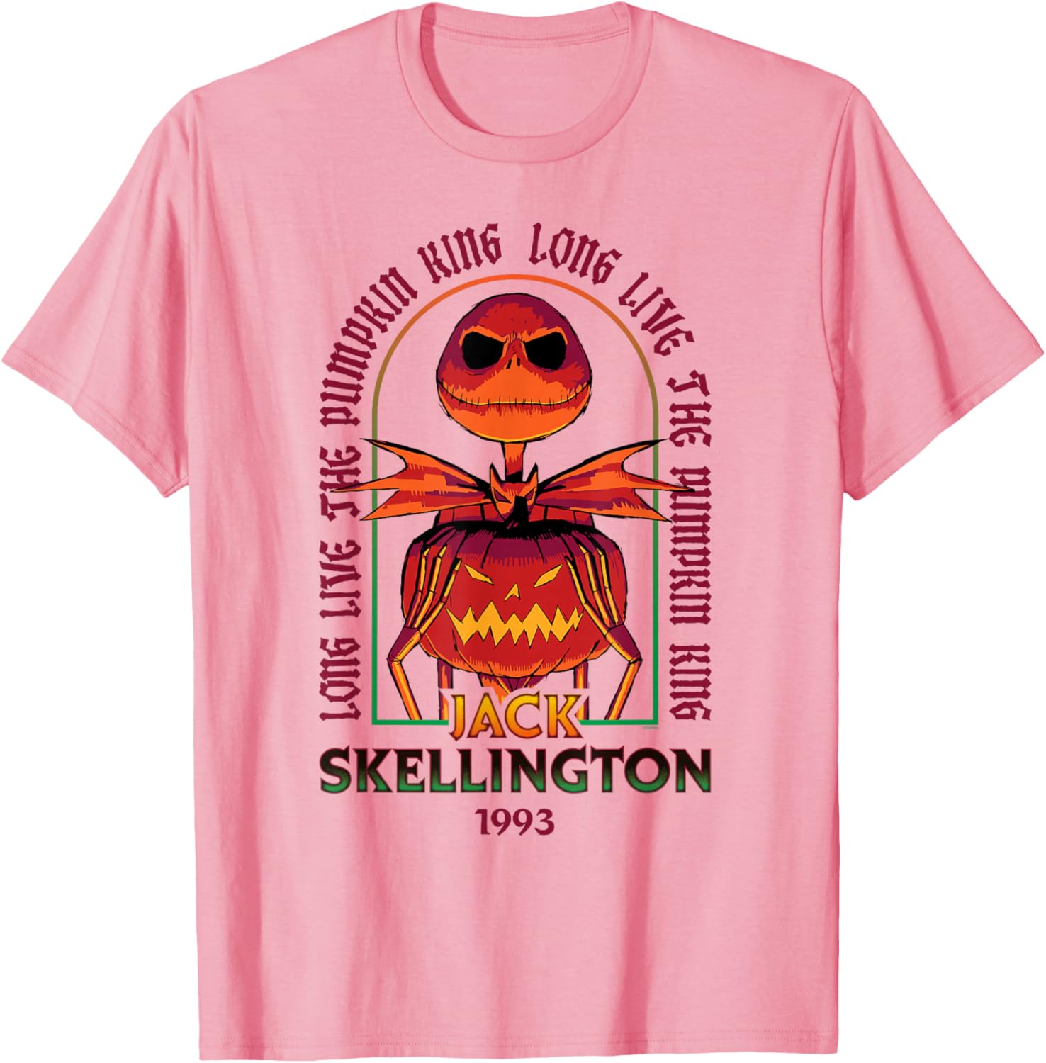 Disney Nightmare Before Christmas Jack T-Shirt 1993 for Fans and Collectors - 5