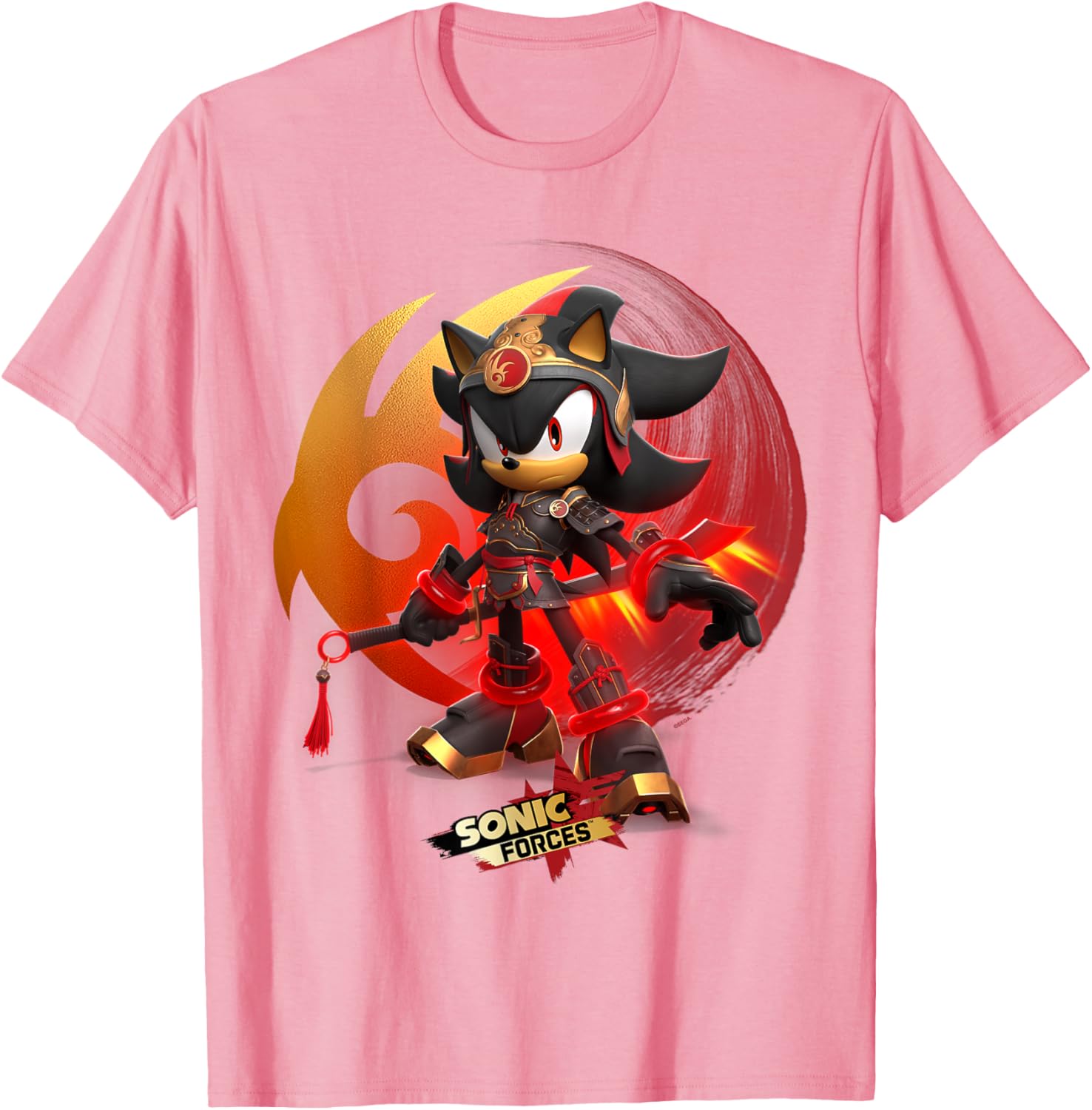 Sonic Forces Warrior Shadow T-Shirt for Fans of Sonic Adventures - 24