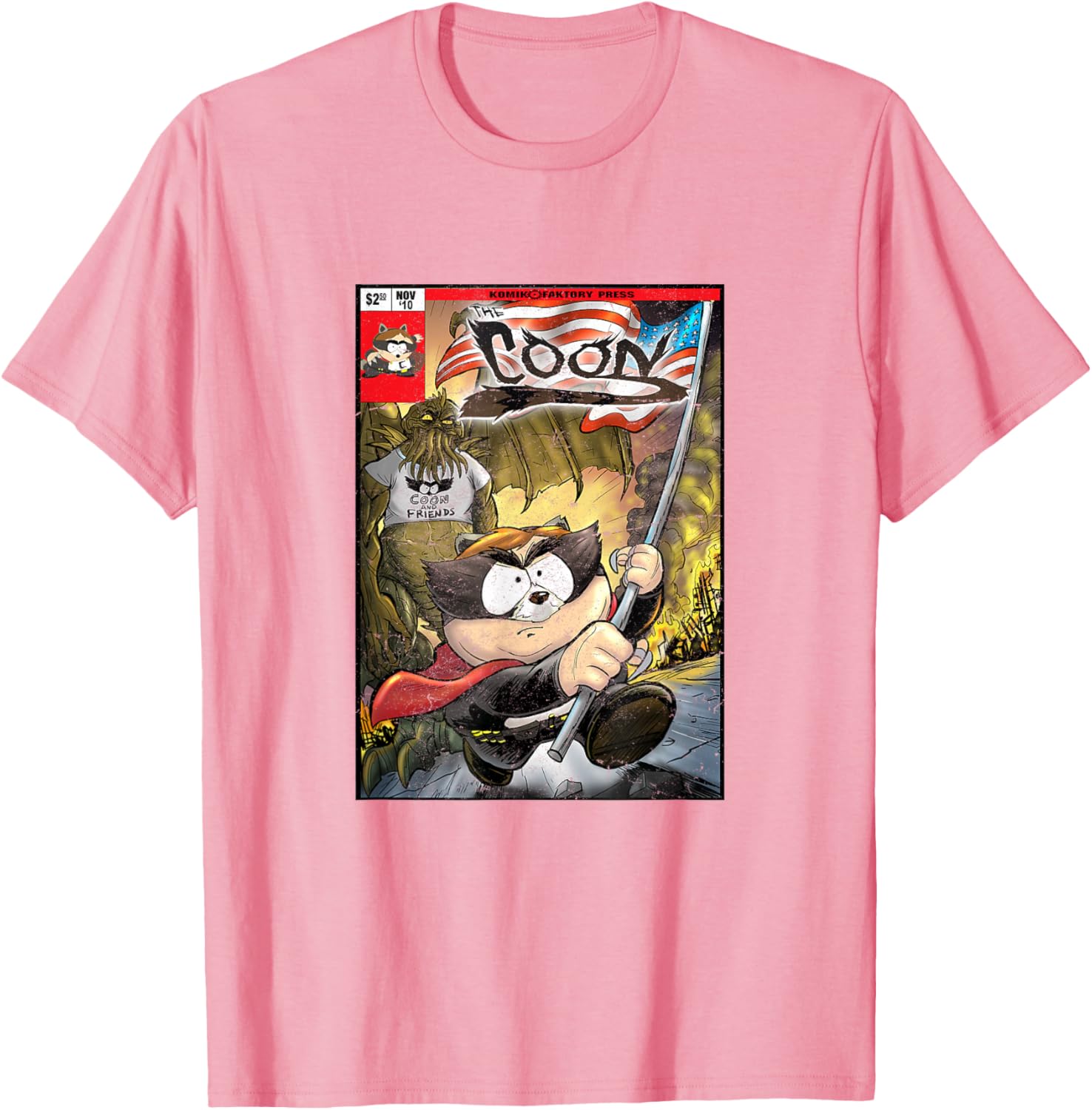South Park Coon And Friends Comic Cover T-Shirt for Fans and Collectors - 10