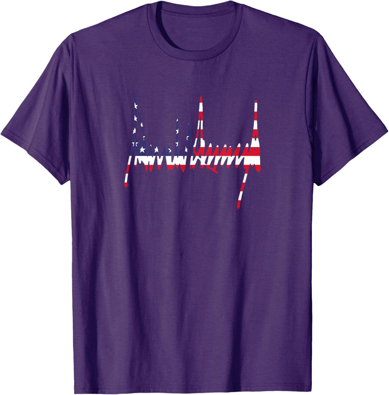 Signature US Flag Number 47 Jersey T-Shirt for 4th of July Celebration - 8
