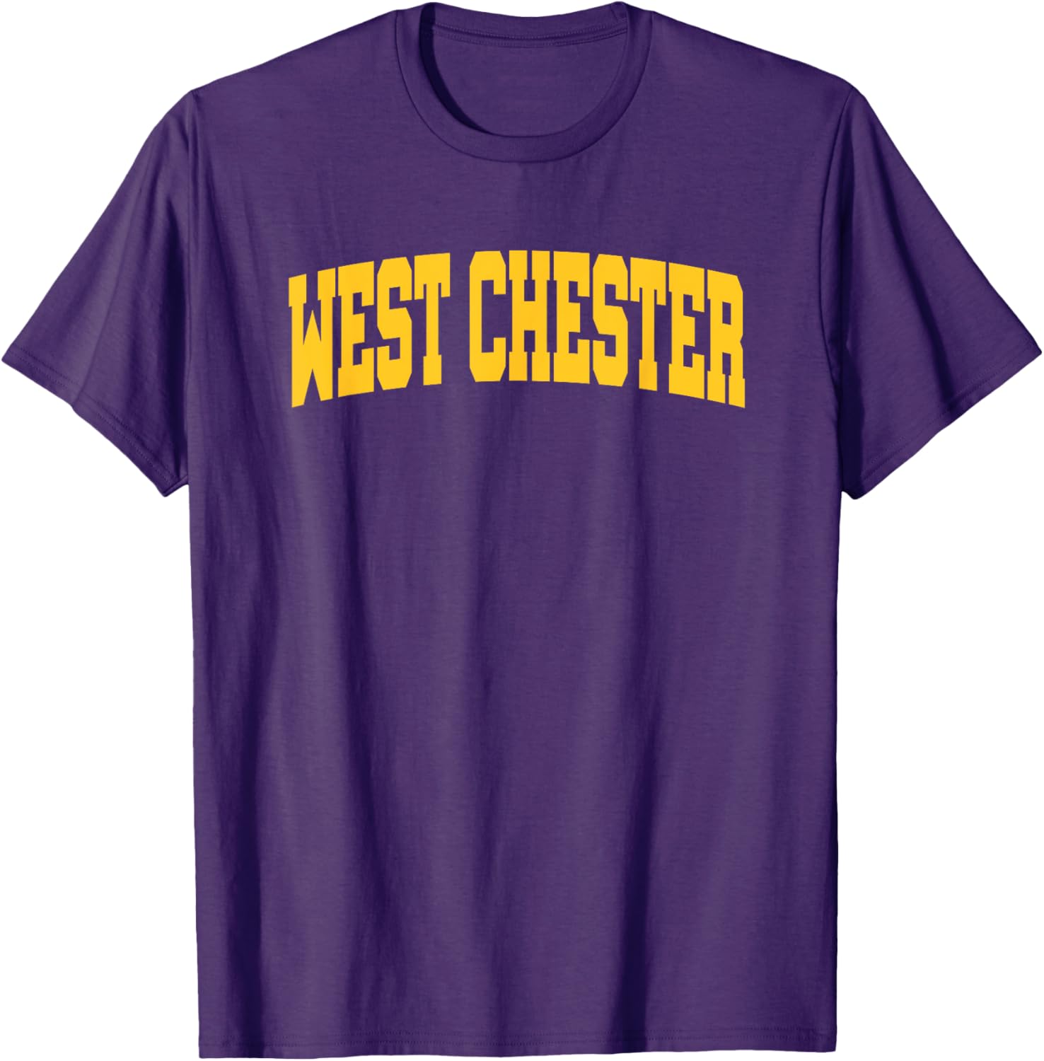 West Chester University Golden Rams Arch T-Shirt for Sports Fans - 1