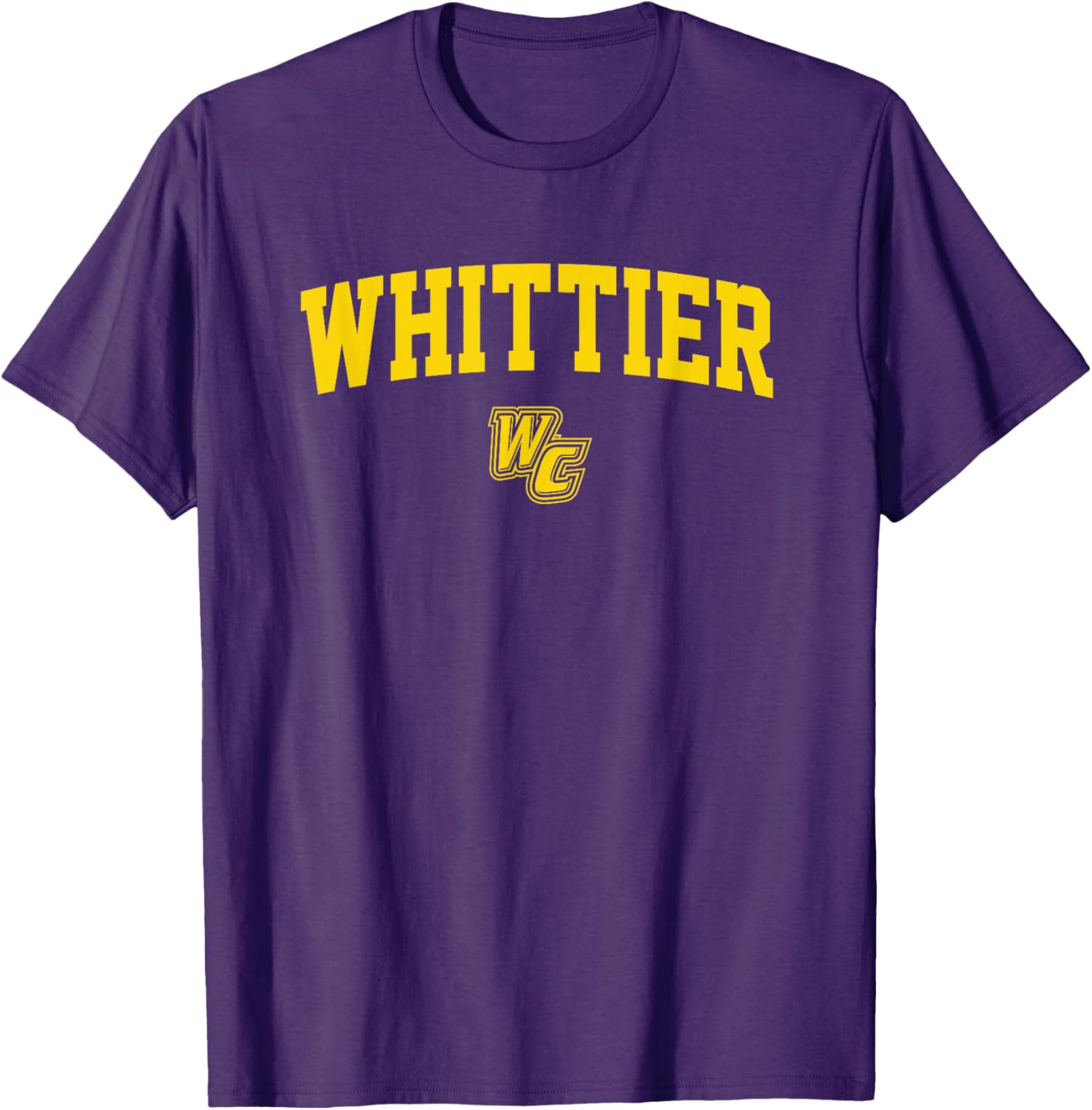 Whittier College Poets Arch Logo T-Shirt for Sports and Outdoors Fun - 1