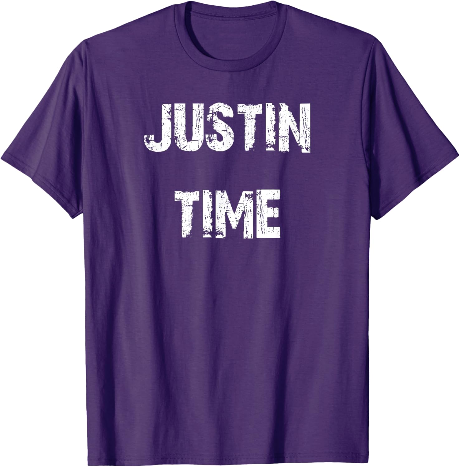 Stylish Justin Time T-Shirt for Men - Trendy Casual Wear for Every Occasion - 10