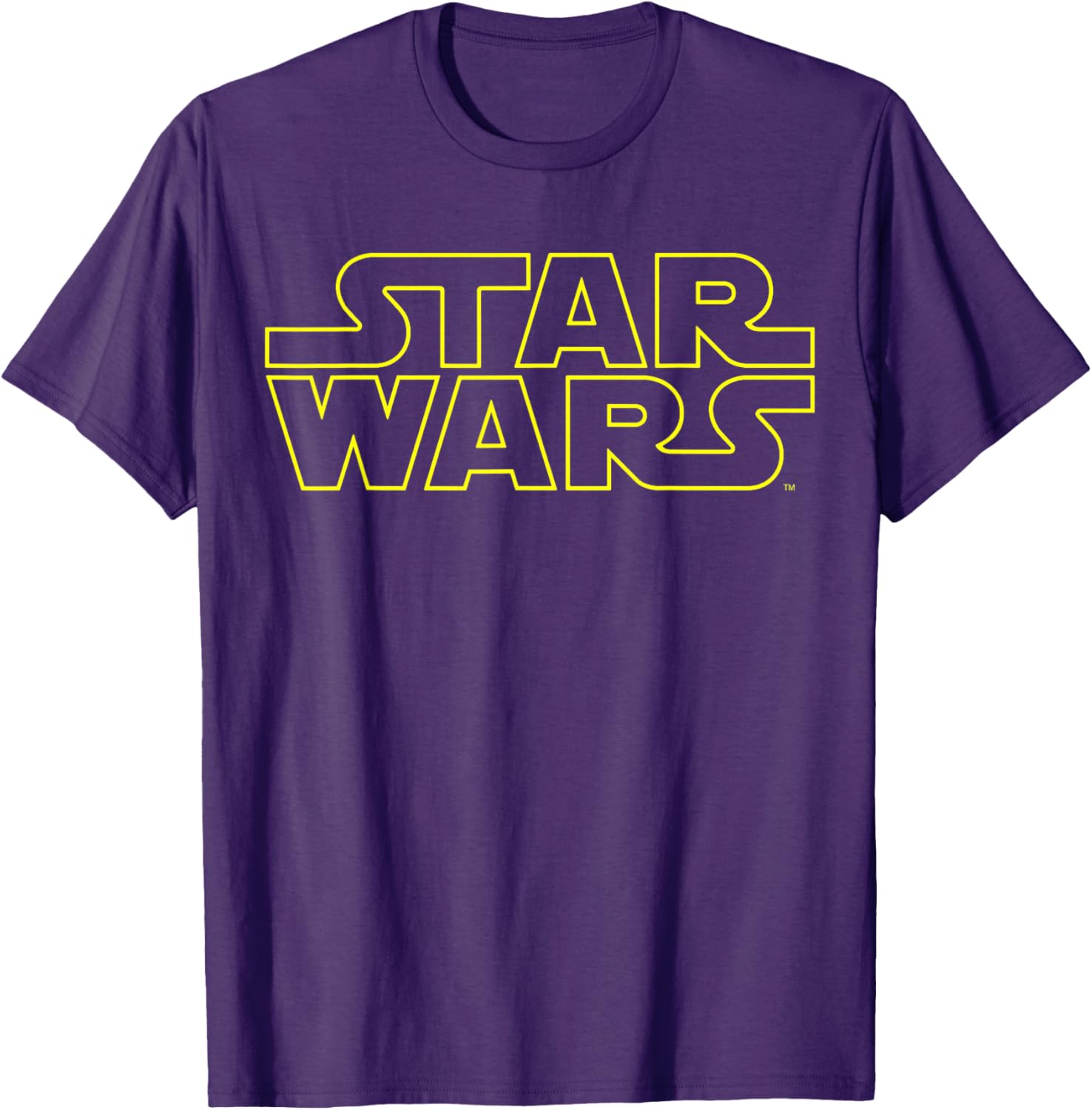 Star Wars Simple Title Logo T-Shirt for Fans | Disney+ Apparel - 2