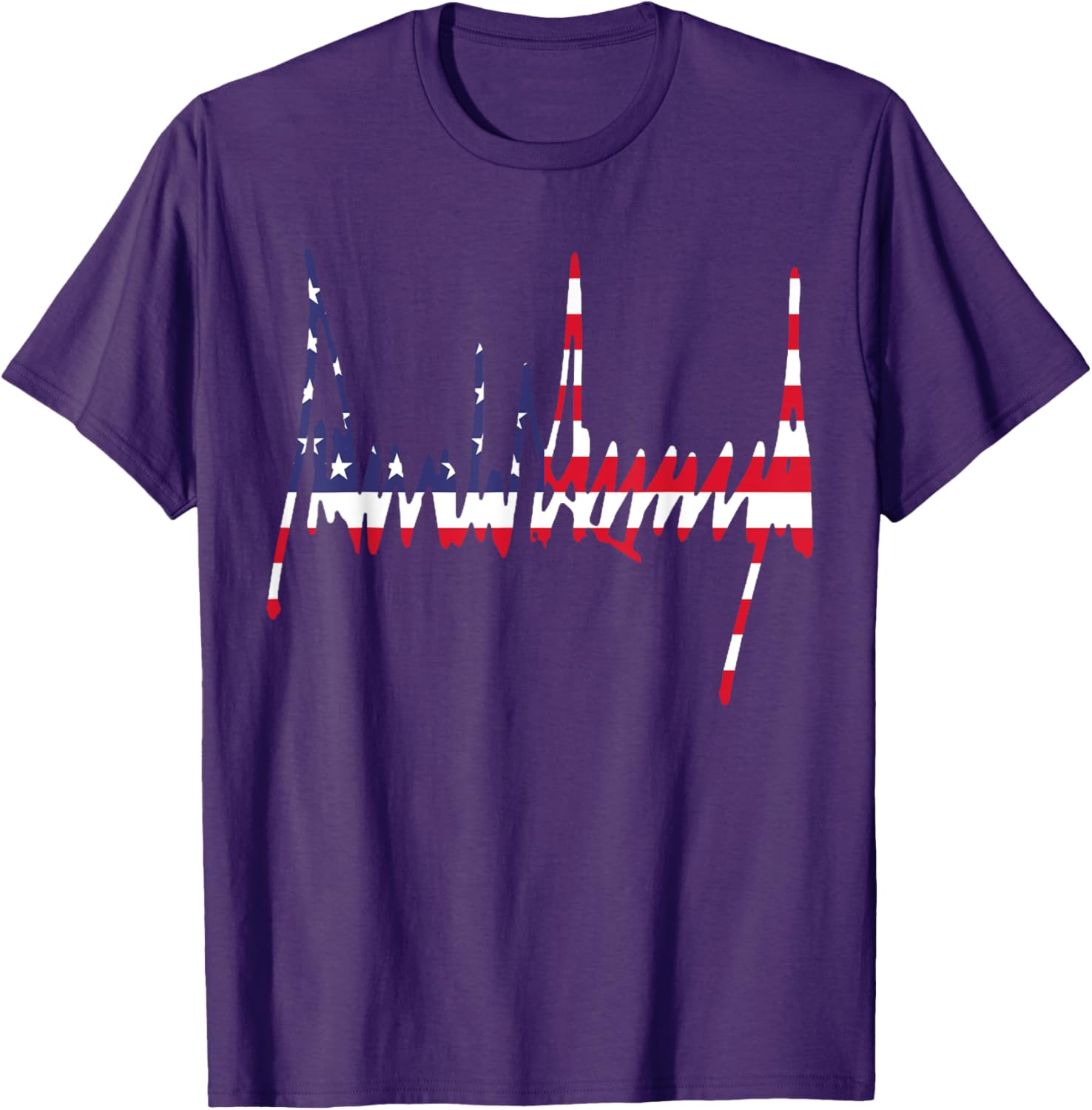 Signature US Flag Number 47 Jersey 45th Anniversary 4th of July Tee - 10