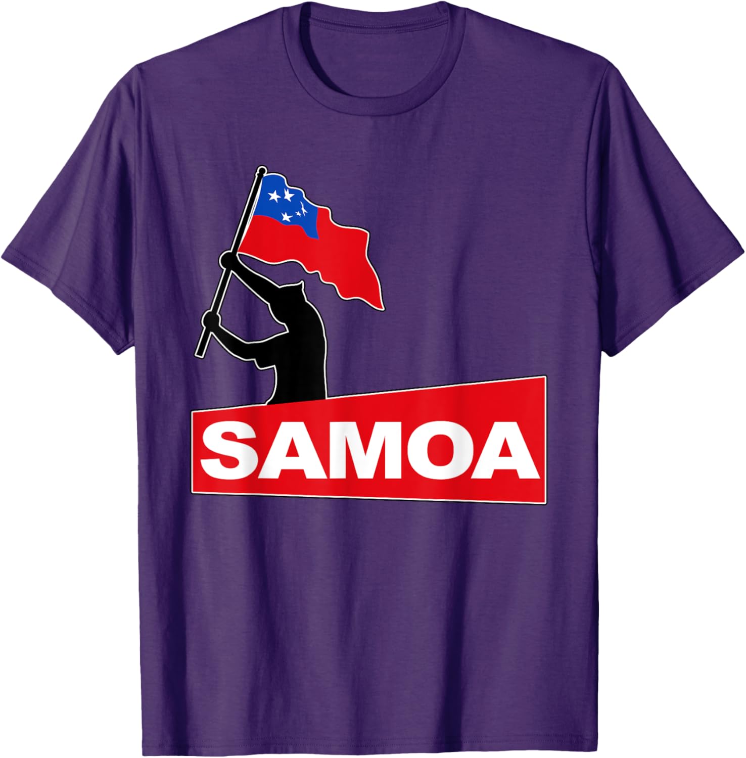 Proud Samoan Flag T-Shirt - Celebrate Your Samoa Patriotism in Style - 2