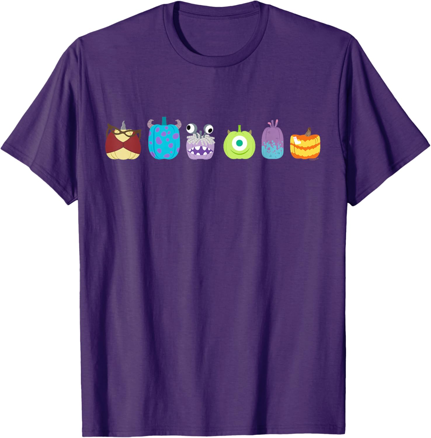 Monsters Inc Halloween Pumpkin T-Shirt for Kids and Adults Fun Apparel - 8