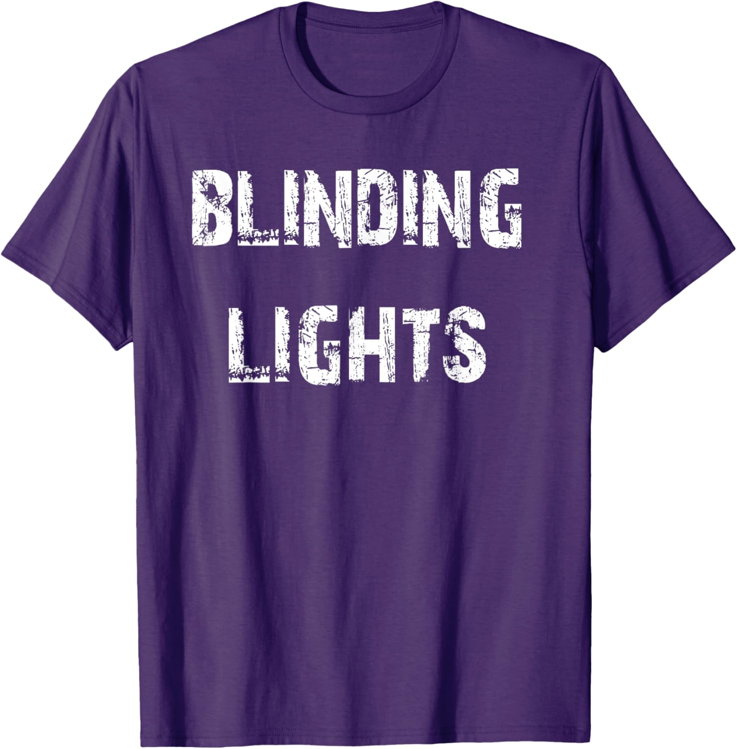 Trendy Blinding Lights T-Shirt for Music Lovers - Comfortable Casual Wear - 7