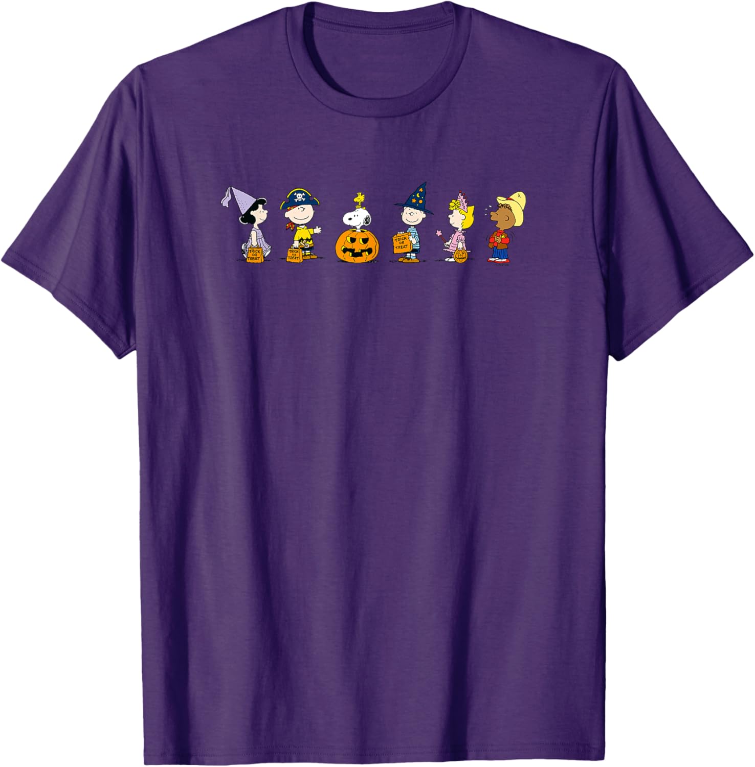 Peanuts Halloween T-Shirt for Fun Costume Parties and Festive Days - 5