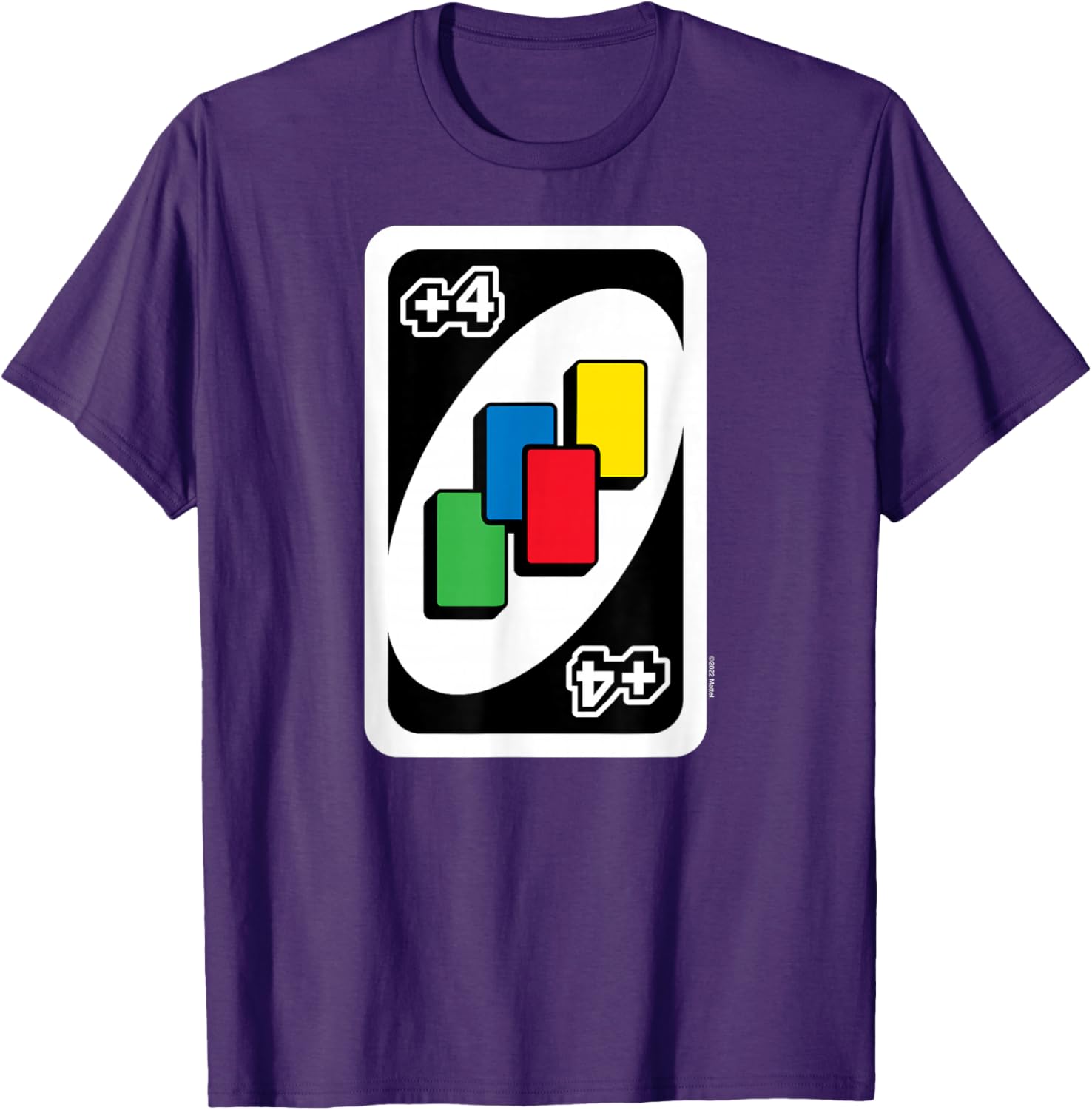 UNO Draw Four Card T-Shirt Fun Casual Wear for Game Lovers - 5