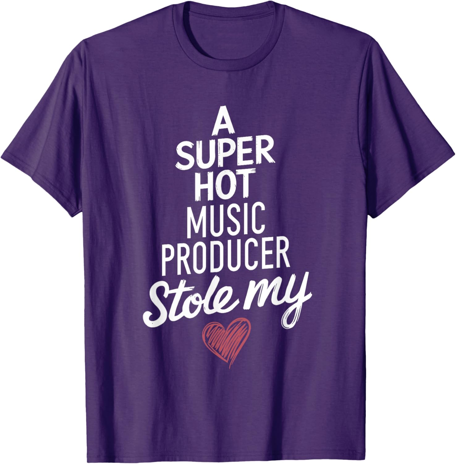 Super Hot Music Producer Stole My Heart Valentine's Day T-Shirt - 14